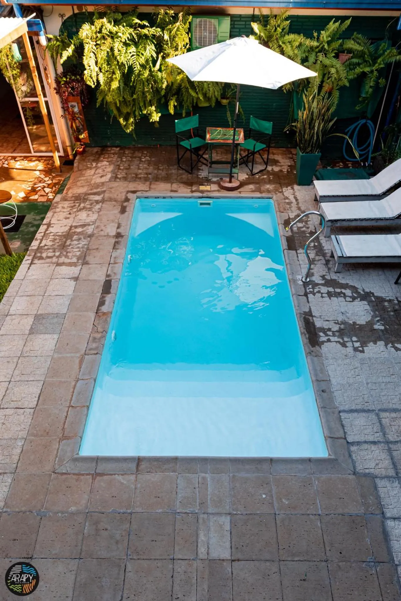 Swimming pool in Arapy Bed and Dream