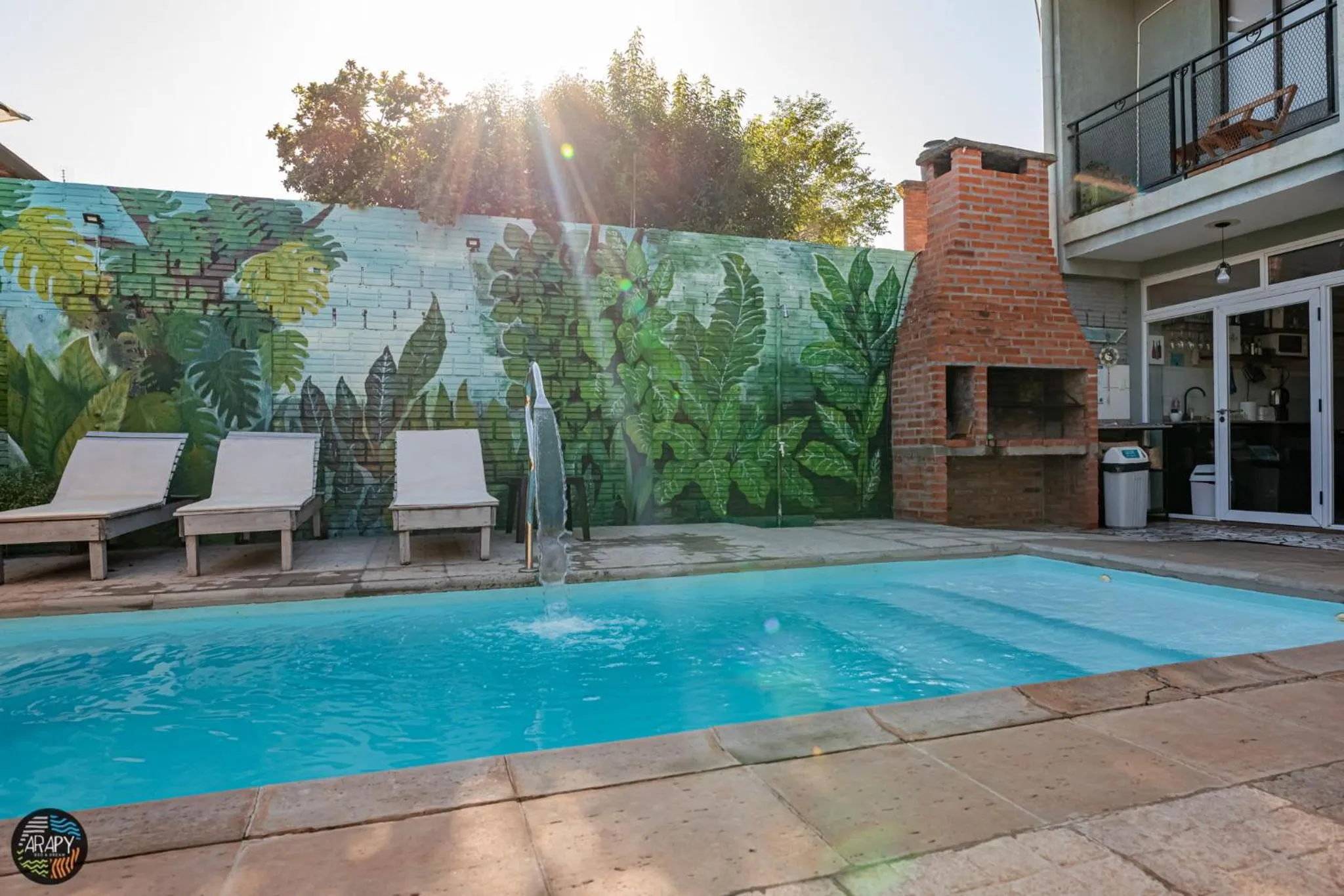 Swimming pool in Arapy Bed and Dream