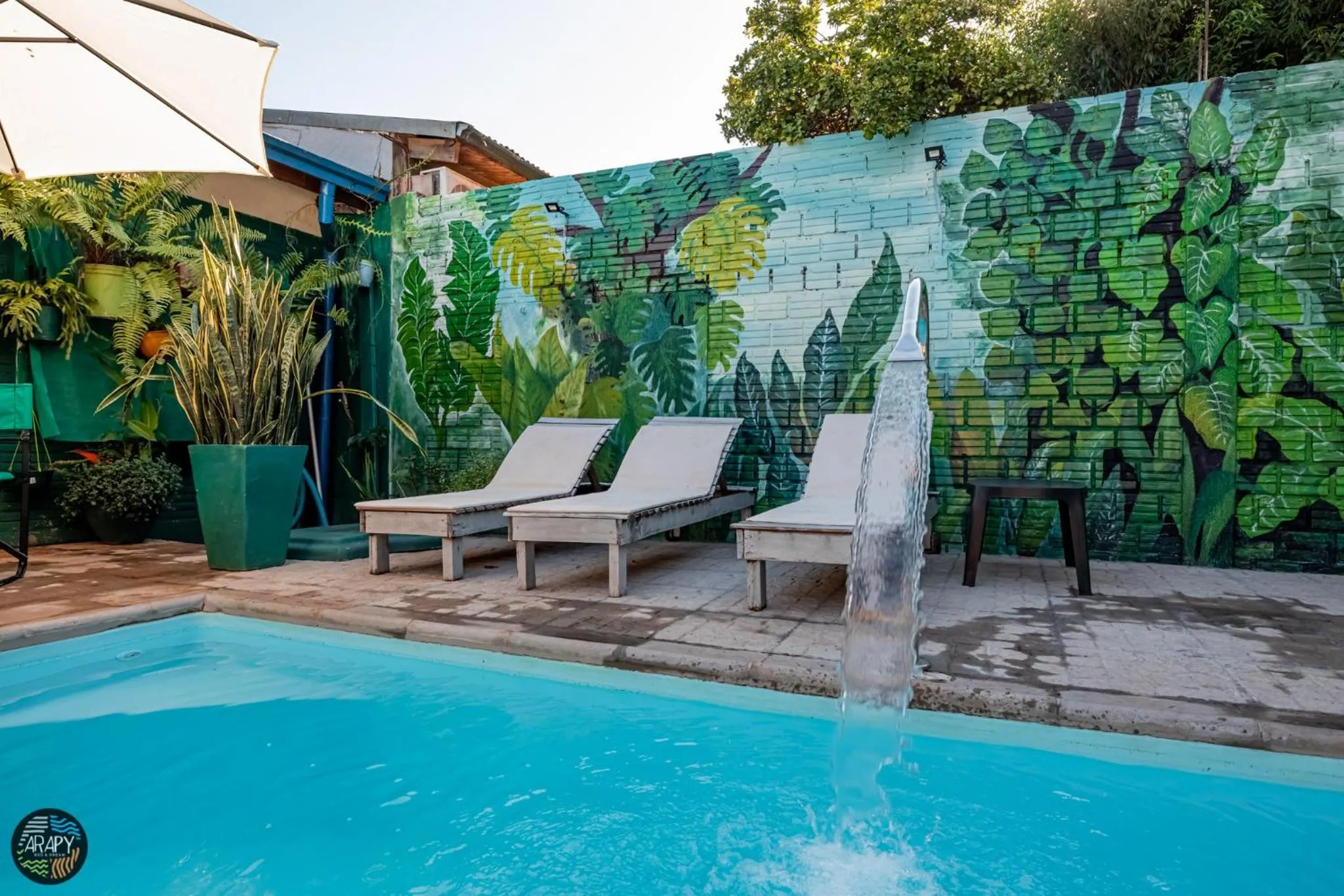 Swimming pool in Arapy Bed and Dream
