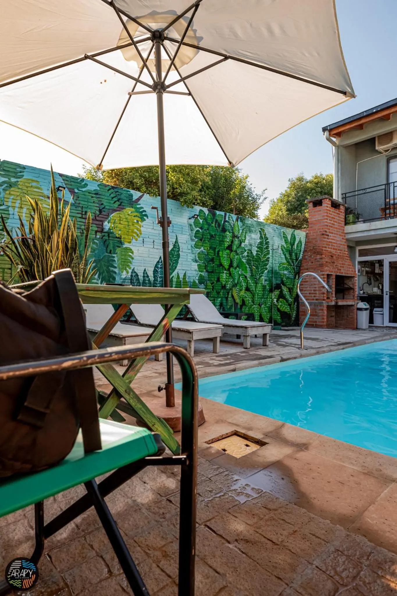 Swimming pool in Arapy Bed and Dream