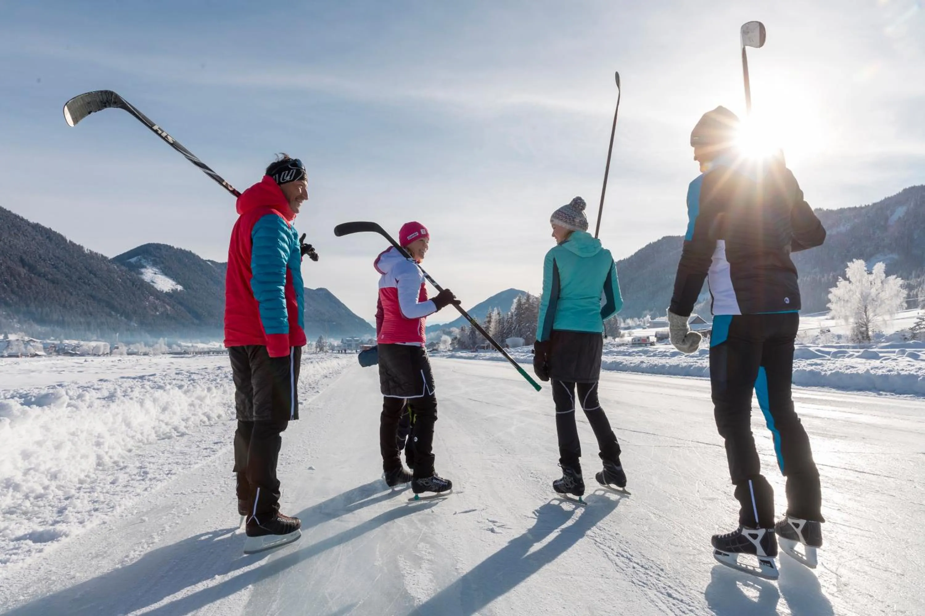 Winter in Ferienhof Neusacher Moser
