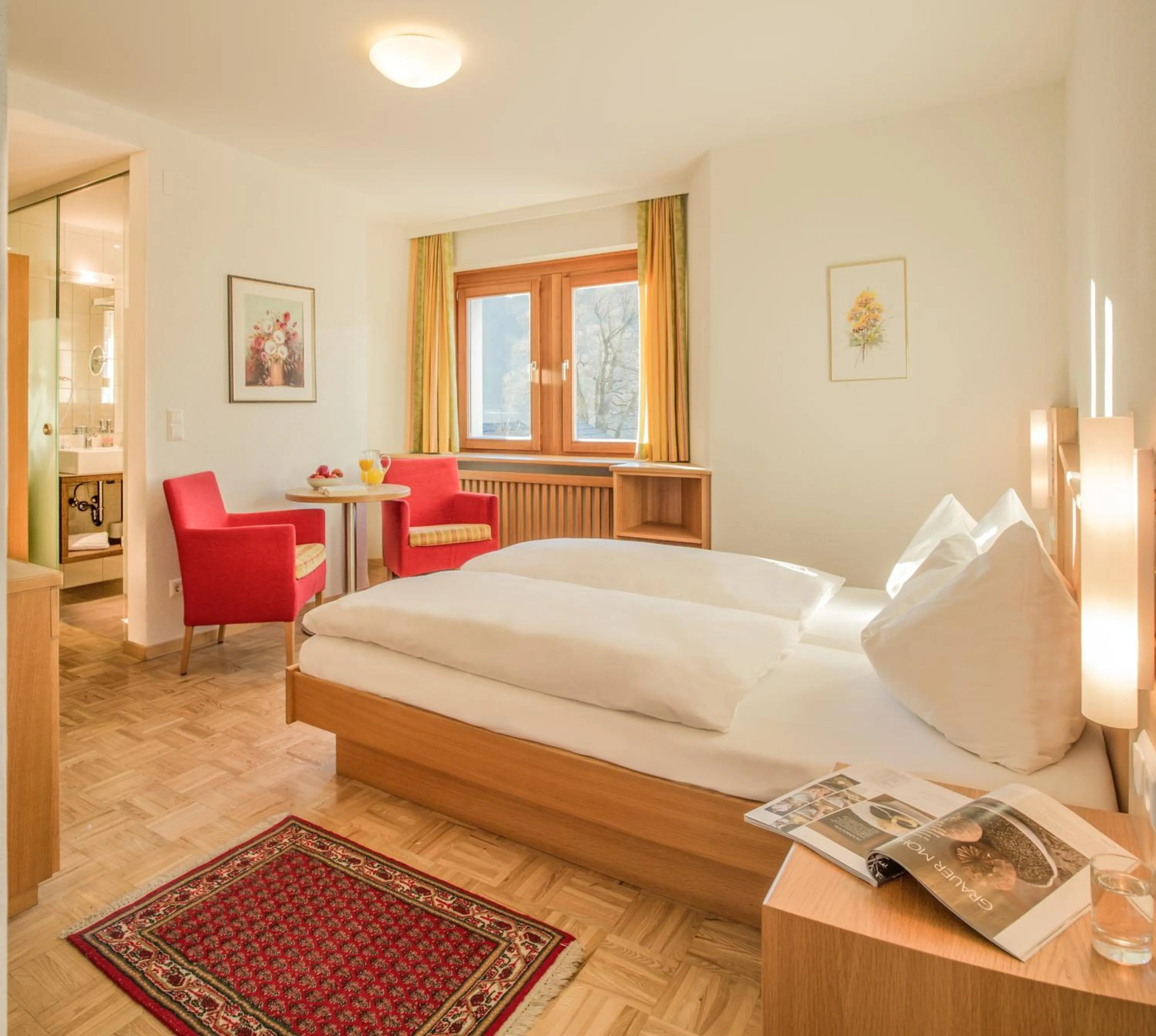 Bedroom, Bed in Ferienhof Neusacher Moser