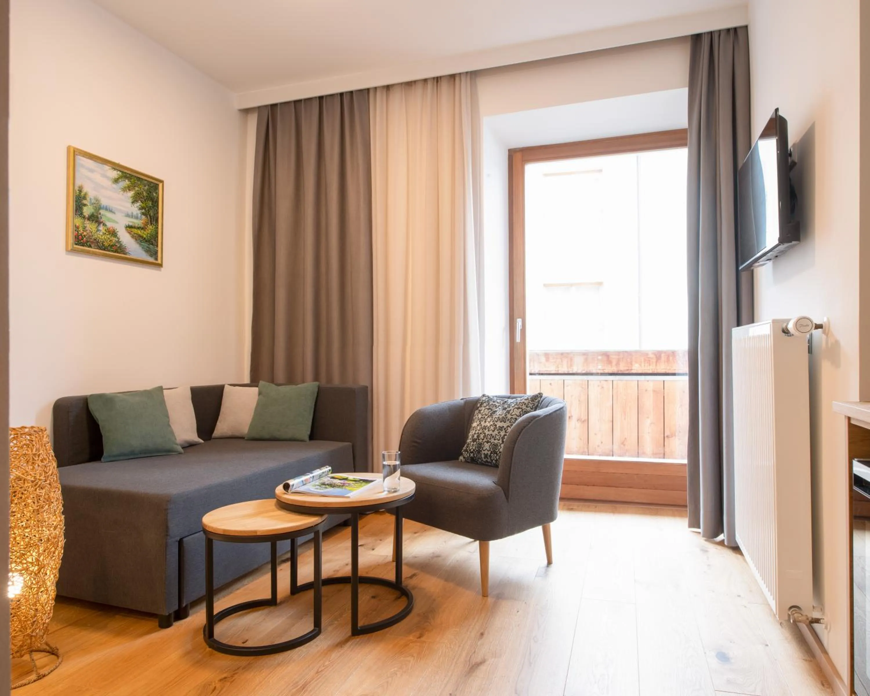 Living room in Ferienhof Neusacher Moser