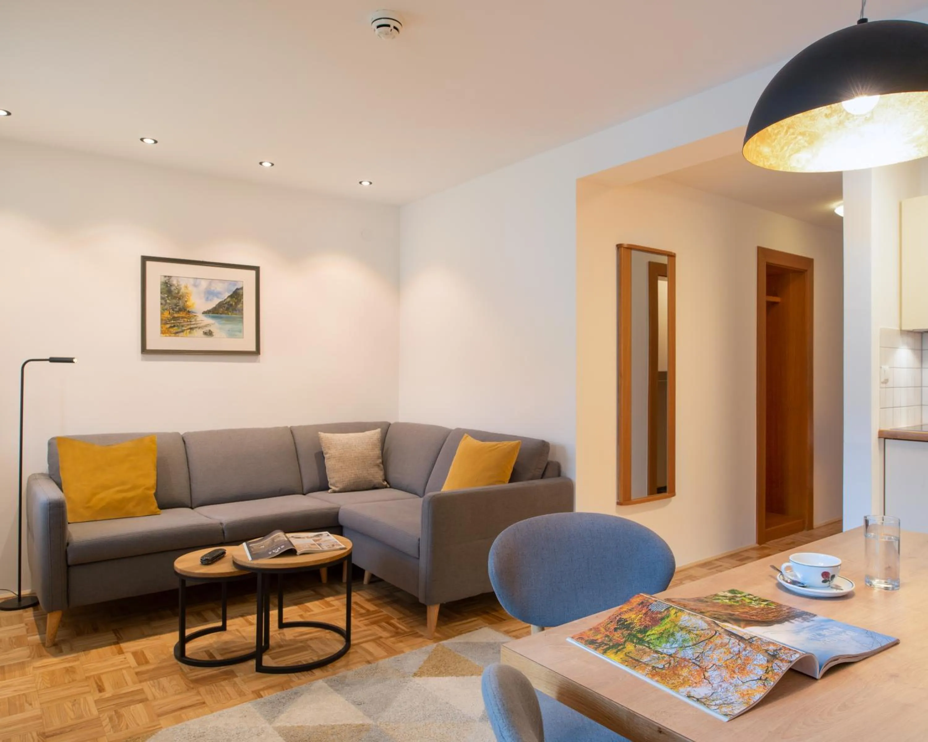 Living room in Ferienhof Neusacher Moser