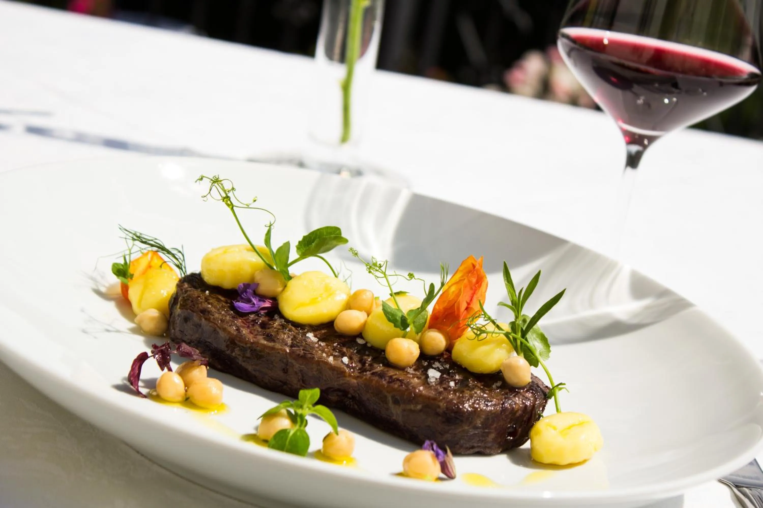 Patio in Schlosshotel Rosenau Superior