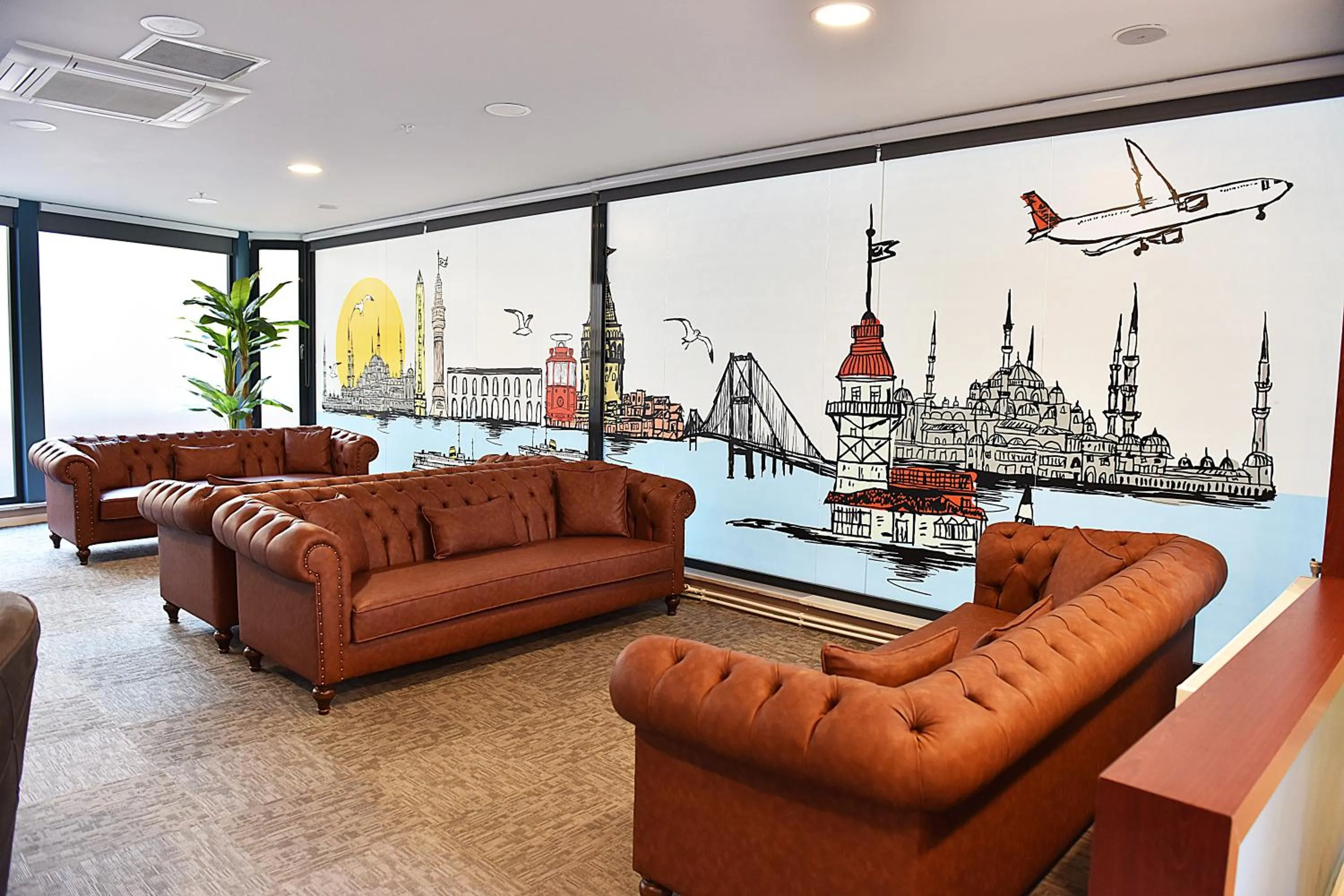 Seating area in Kerthill Hotel