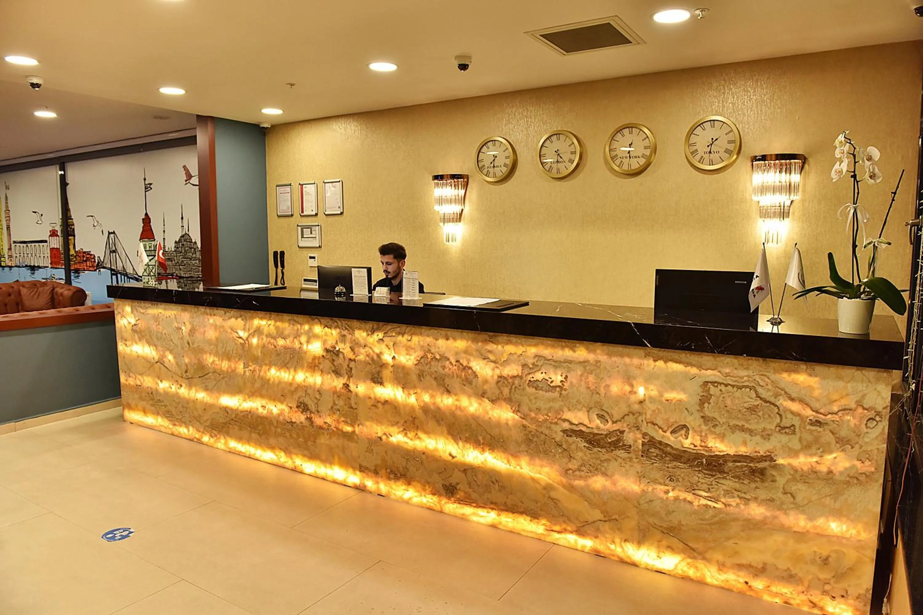 Lobby or reception in Kerthill Hotel