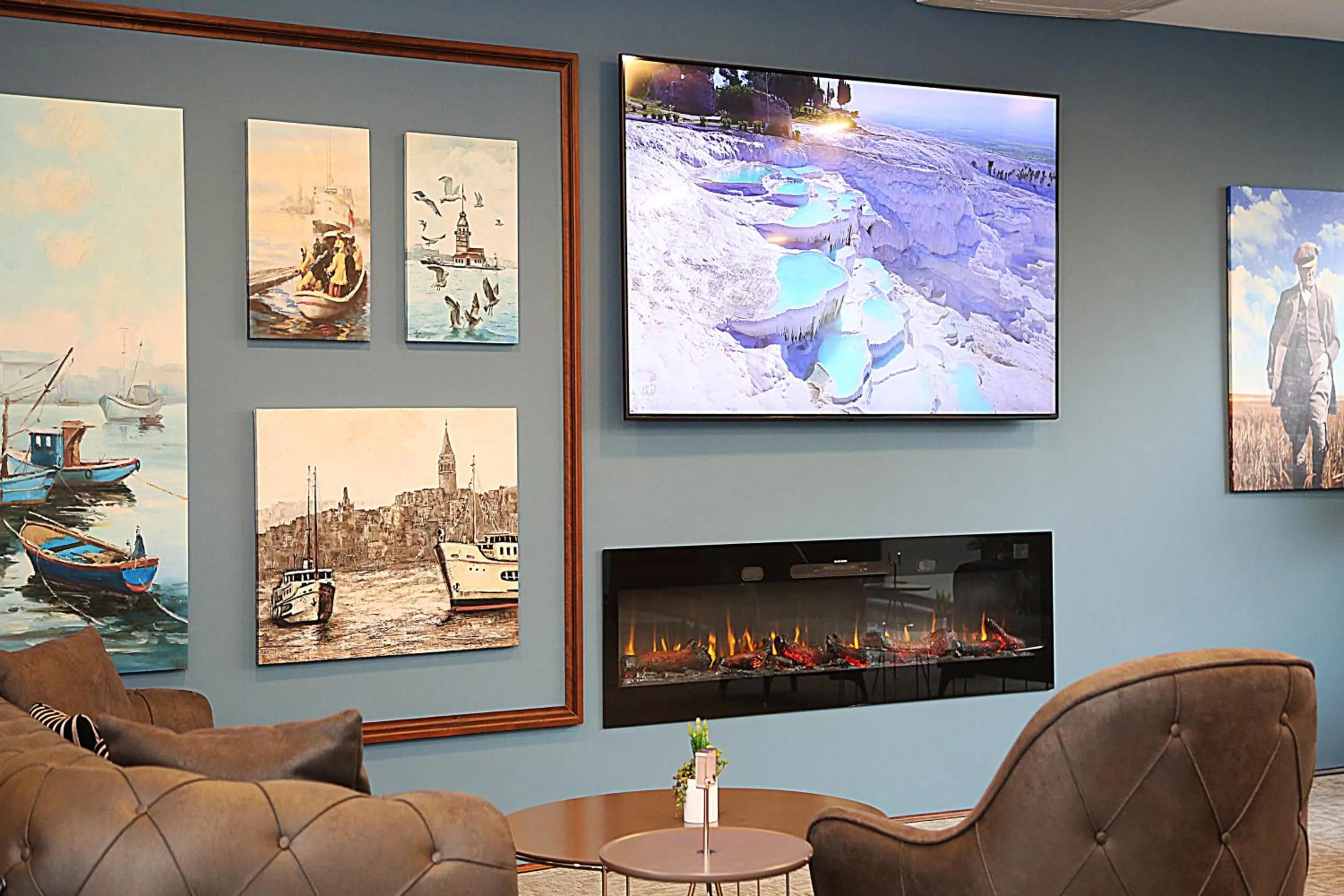 Seating area in Kerthill Hotel