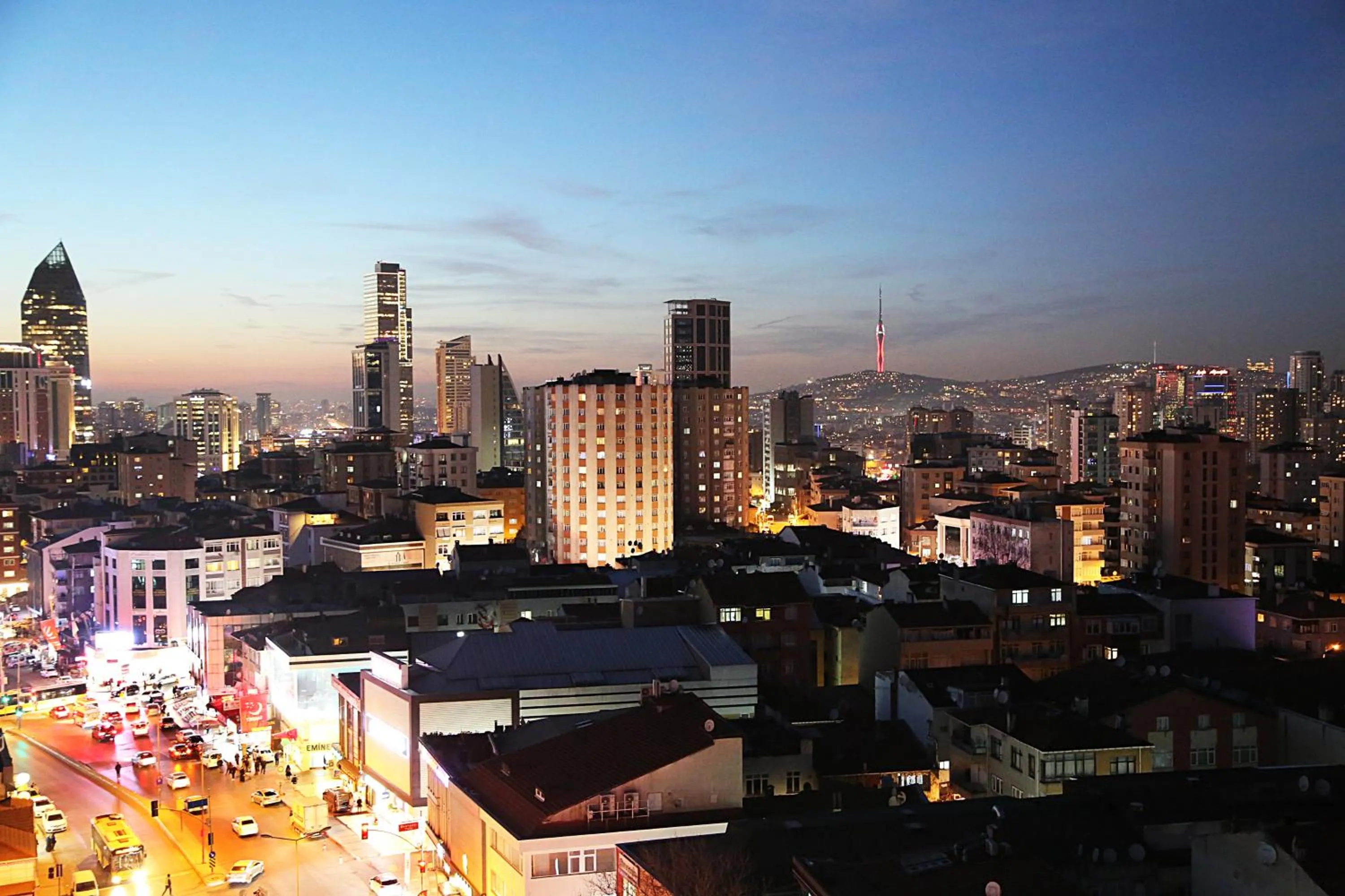 City view in Kerthill Hotel