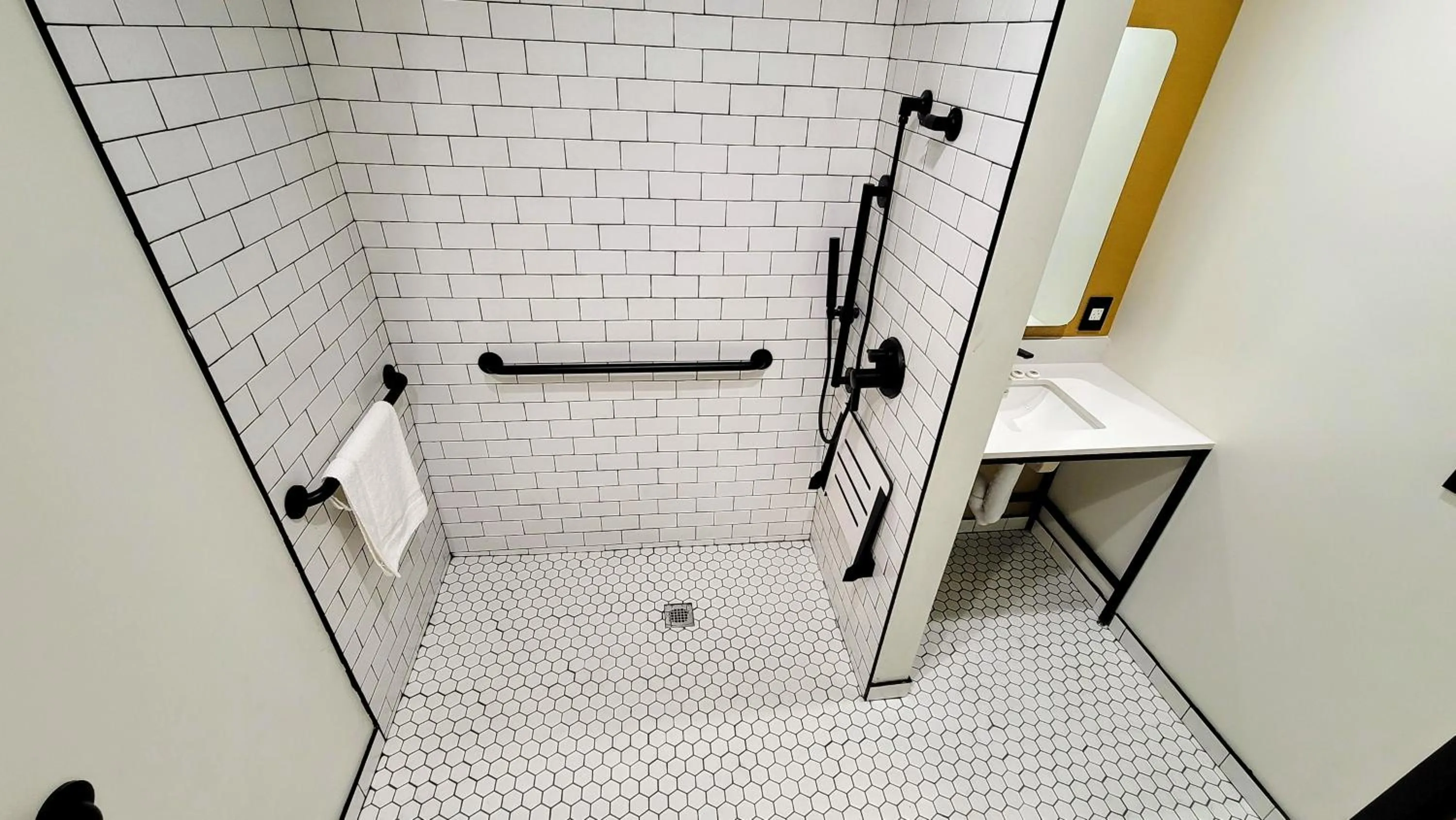 Shower in The Bell Vista