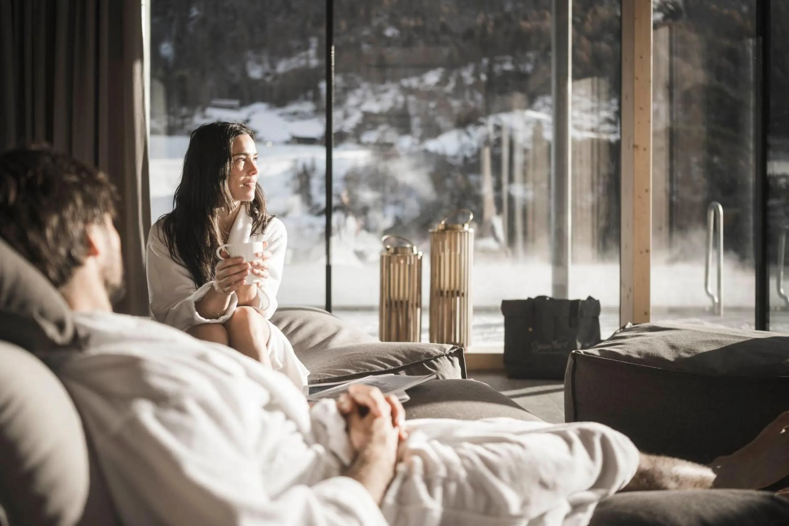 Spa and wellness centre/facilities in Sportlers Lodge Sölden lifestyle-lässig-anders