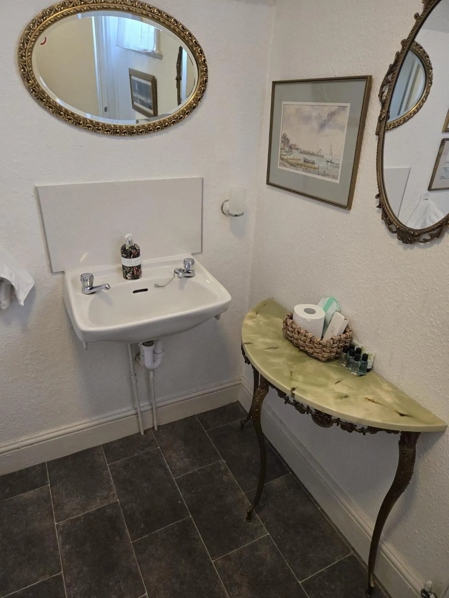 Bathroom in Holywell House