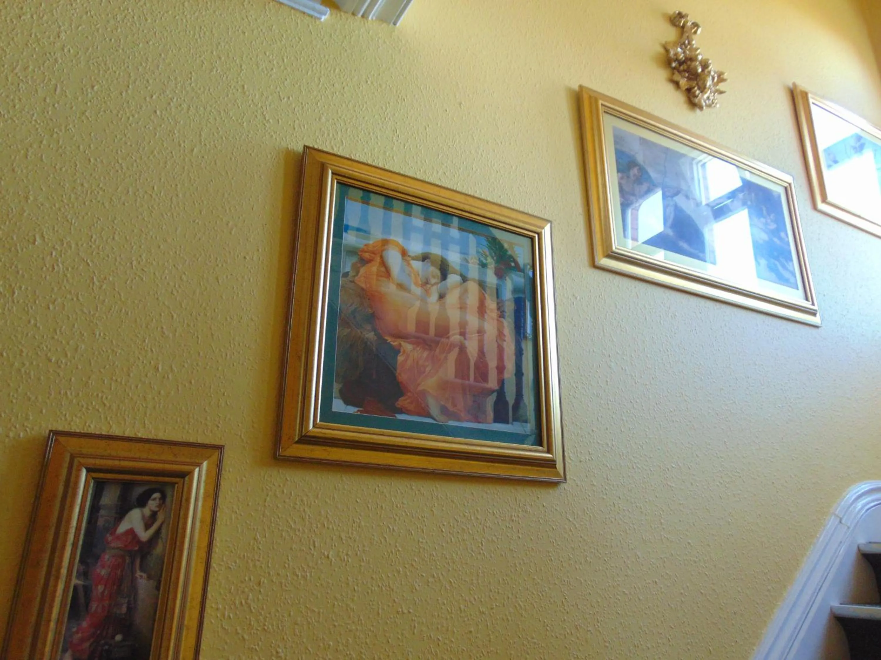 Decorative detail in Holywell House