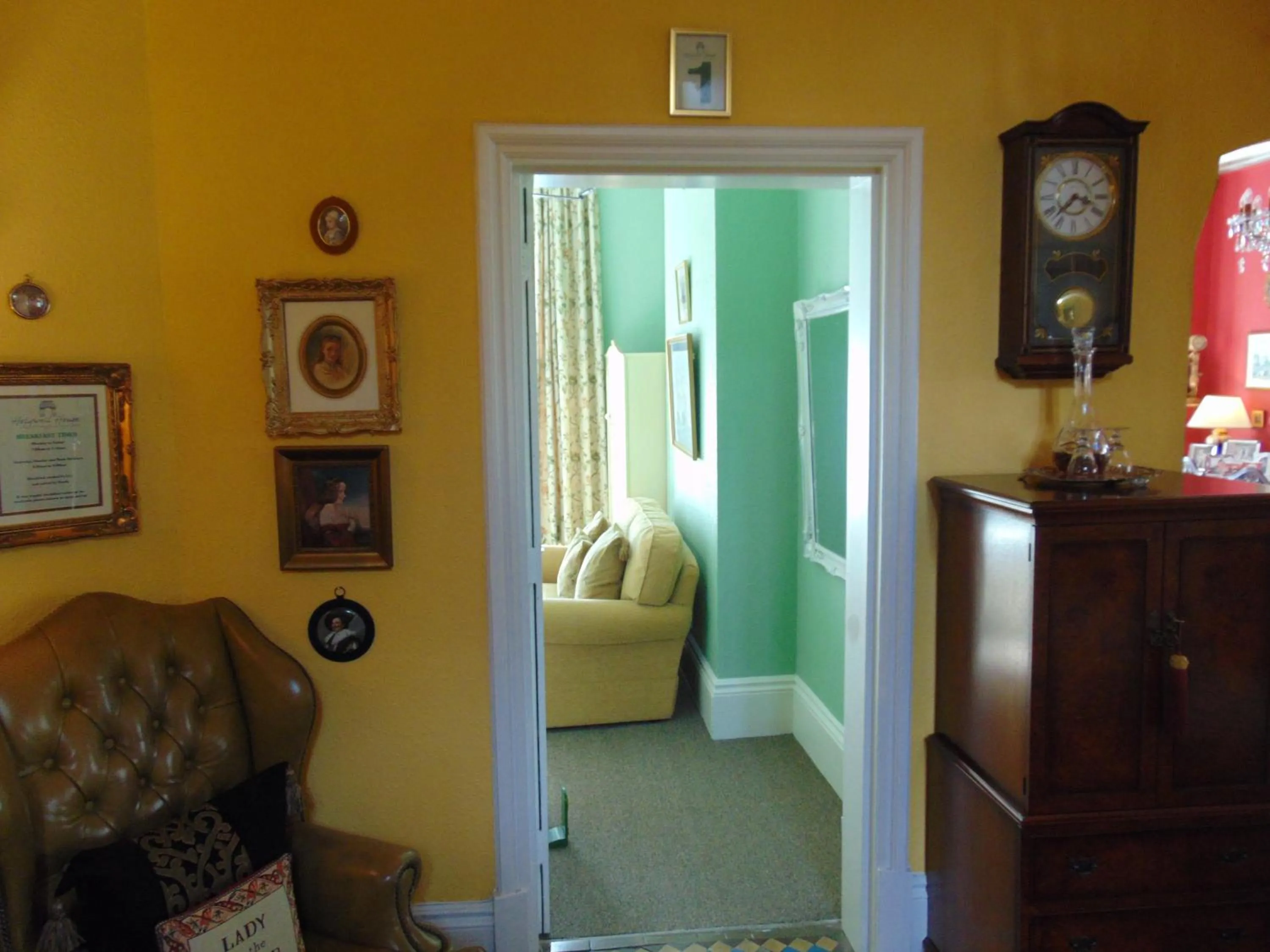 Decorative detail in Holywell House