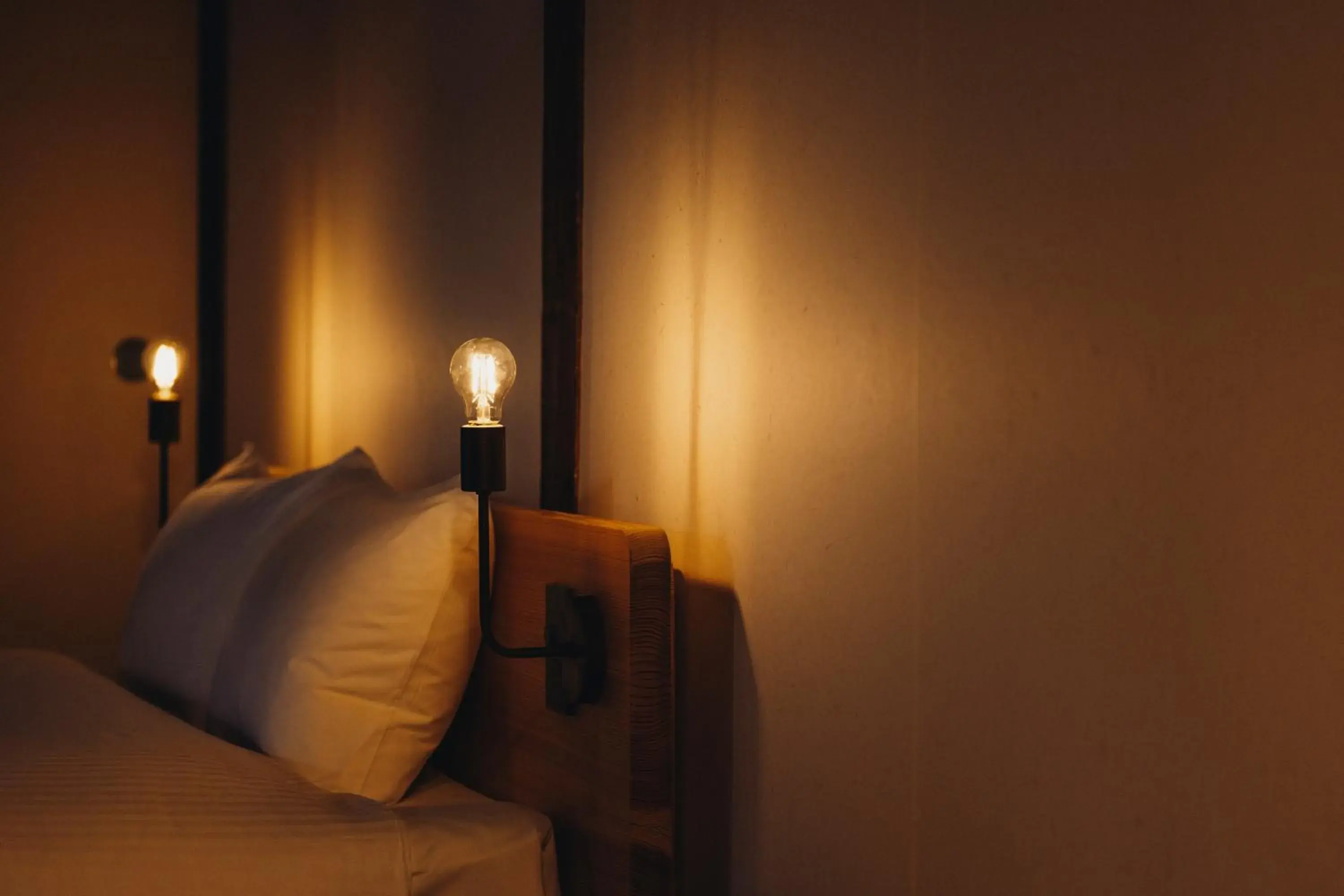 Bed in PAAK Hotel Bed in PAAK Hotel