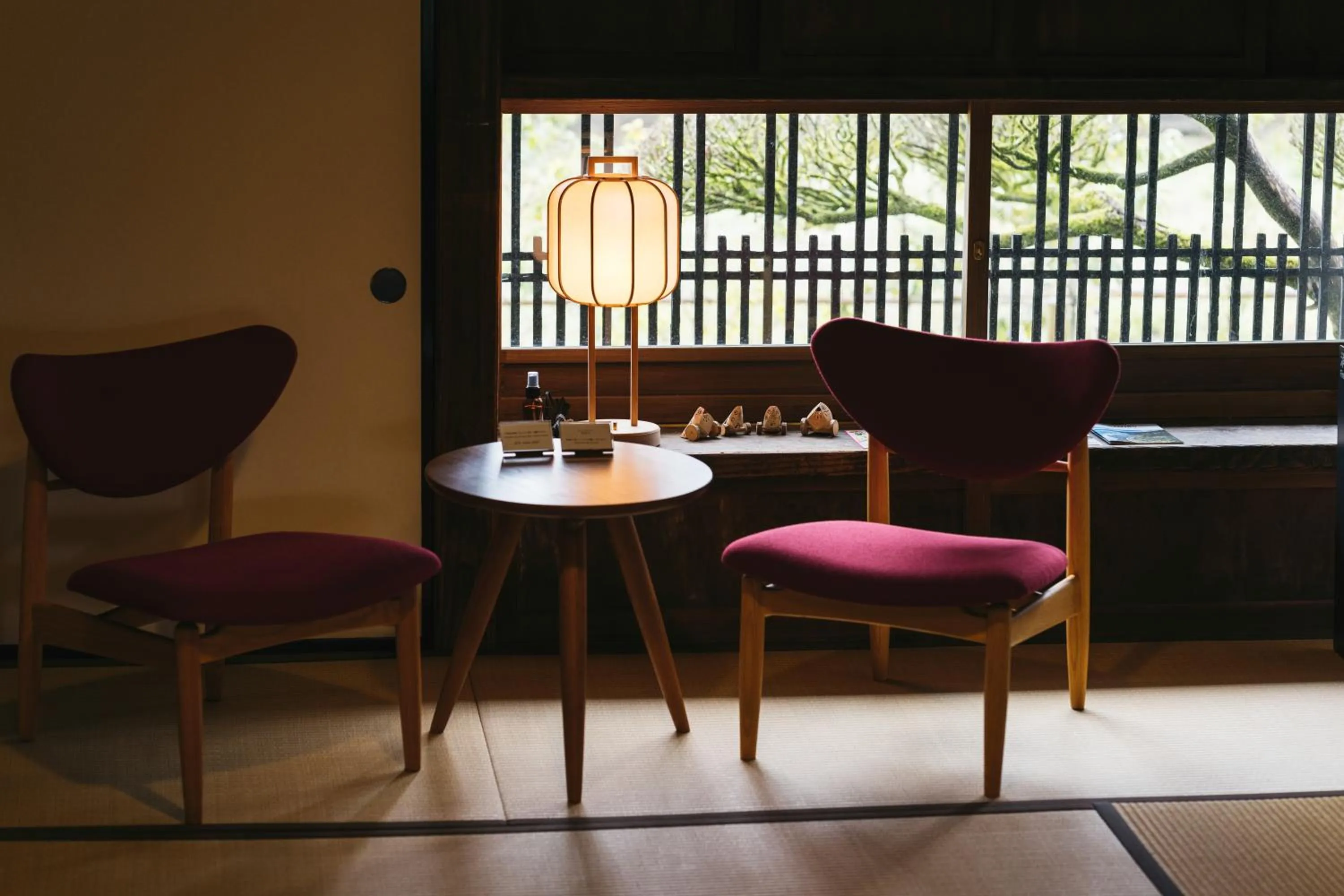 Seating area in PAAK Hotel