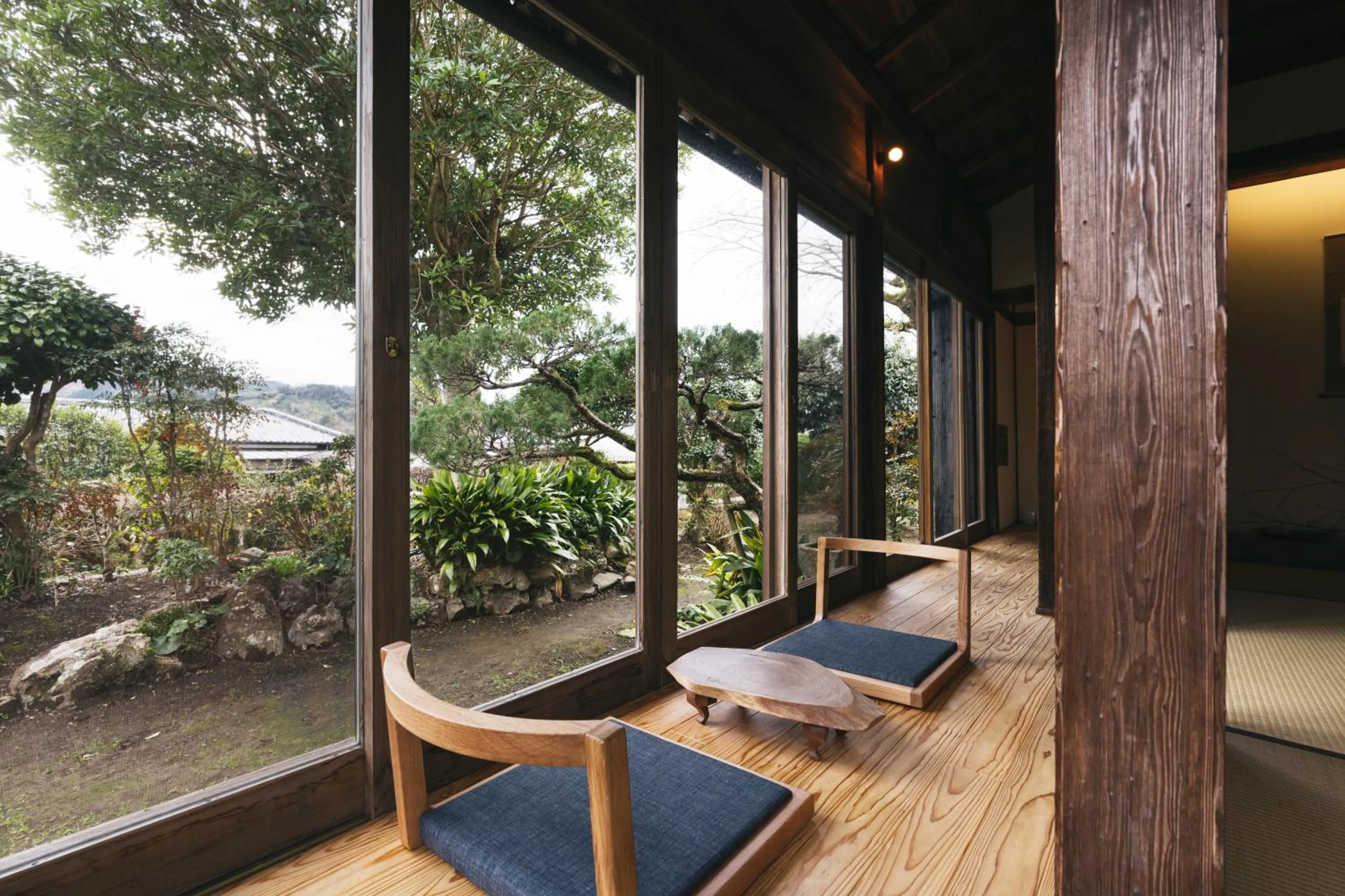 Seating area in PAAK Hotel