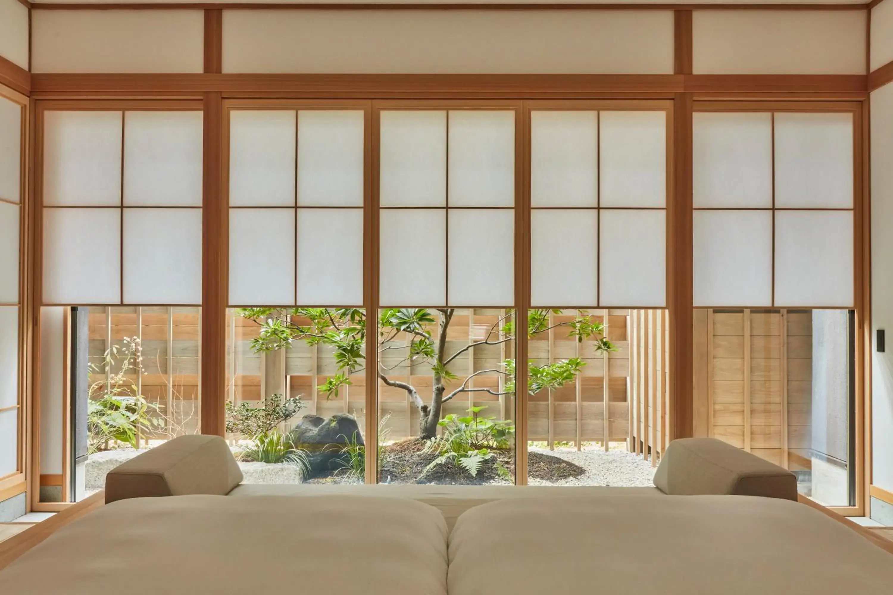 Twin Room with Garden View in Azumi Setoda Twin Room with Garden View in Azumi Setoda