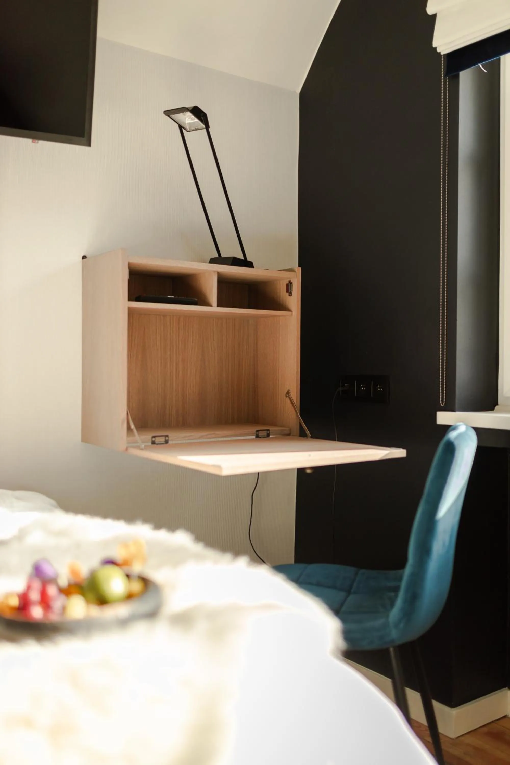 Seating area, Bed in Villa Monceau Louvain la neuve
