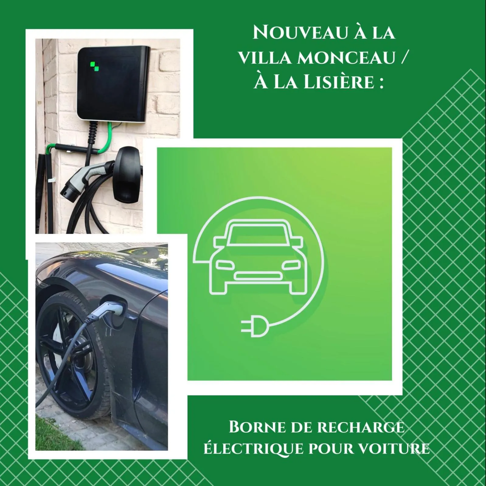 Parking in Villa Monceau Louvain la neuve