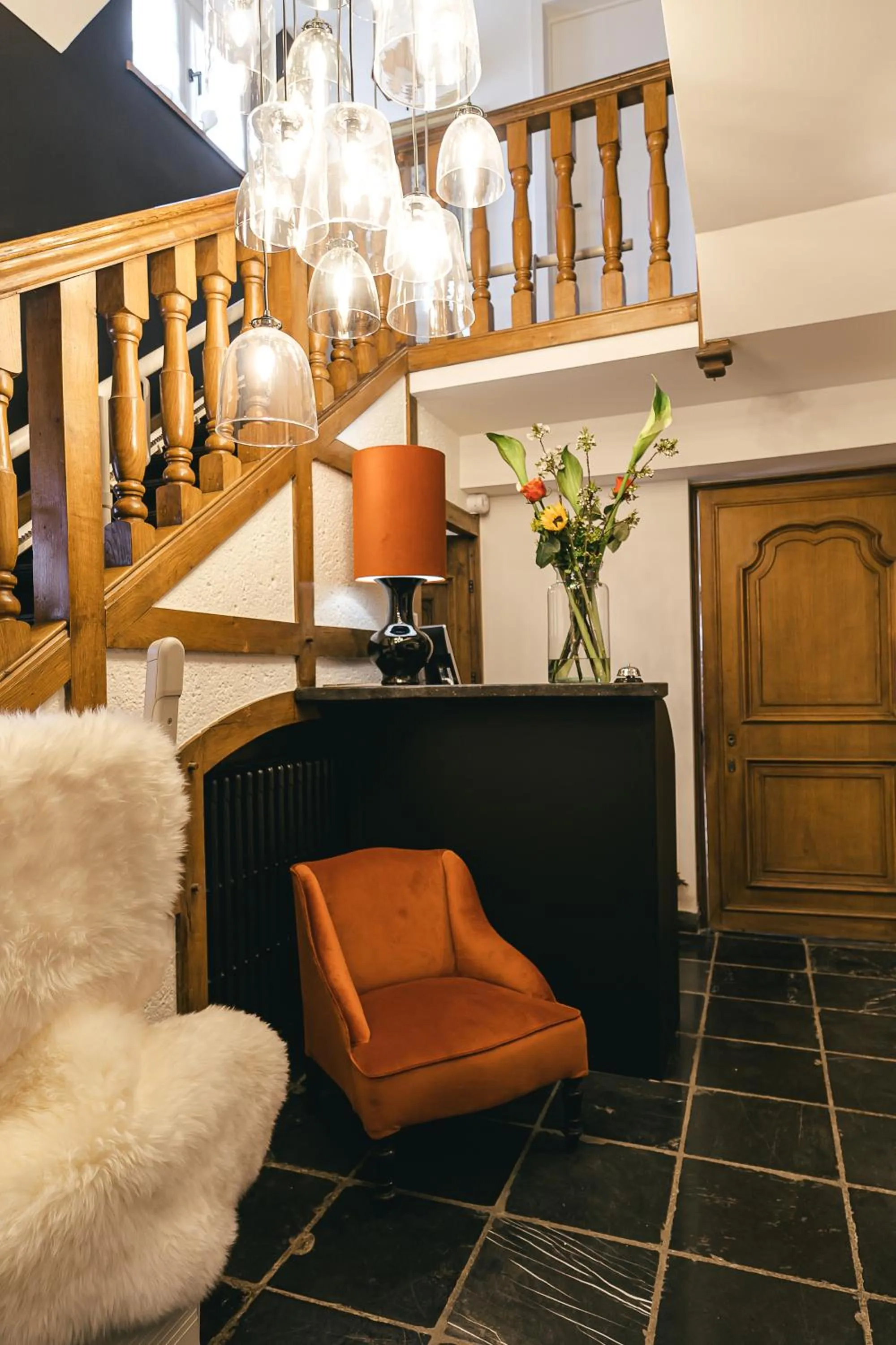 Lobby or reception in Villa Monceau Louvain la neuve