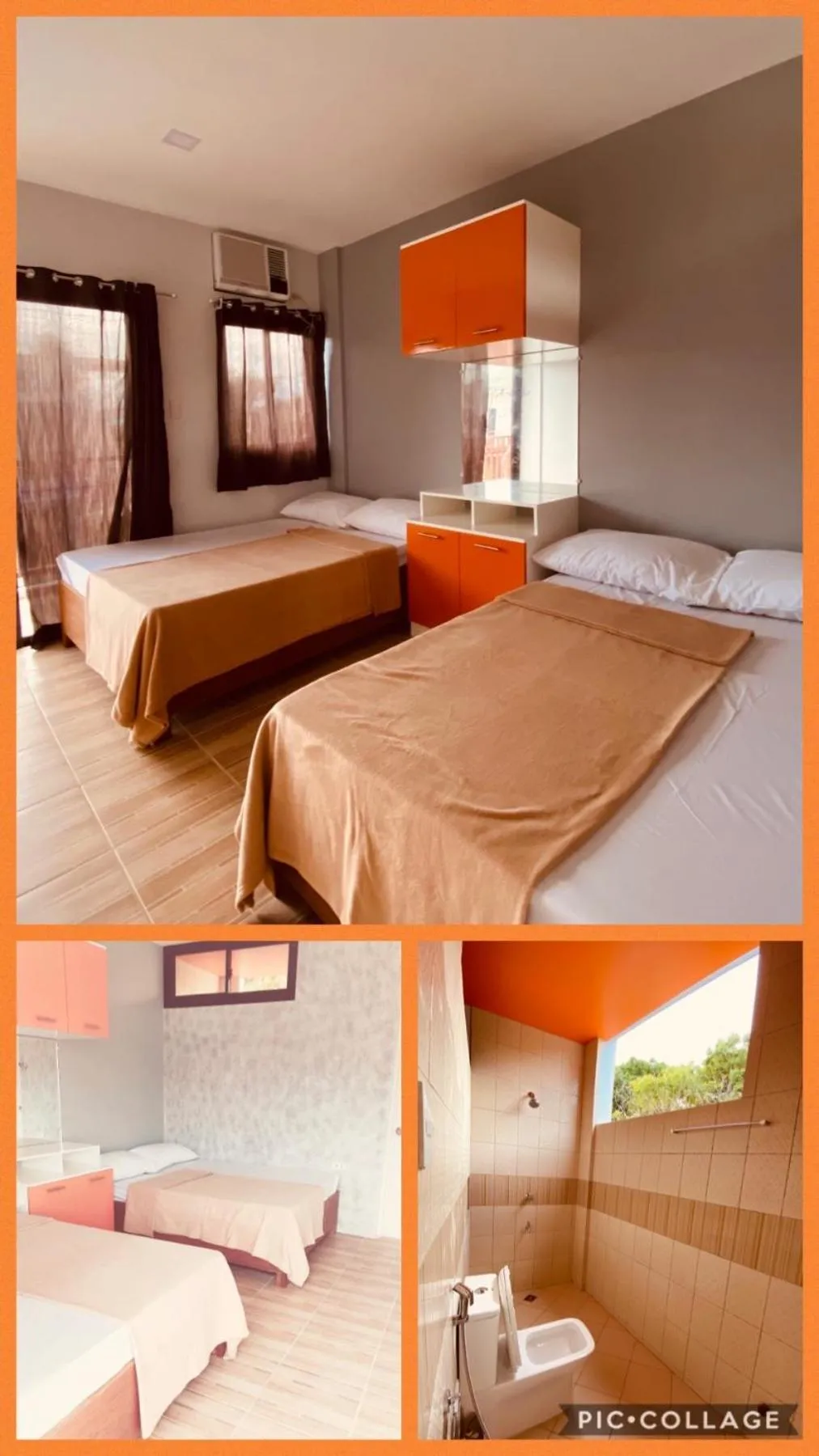 Bed in Cerca Parola Beach Resort