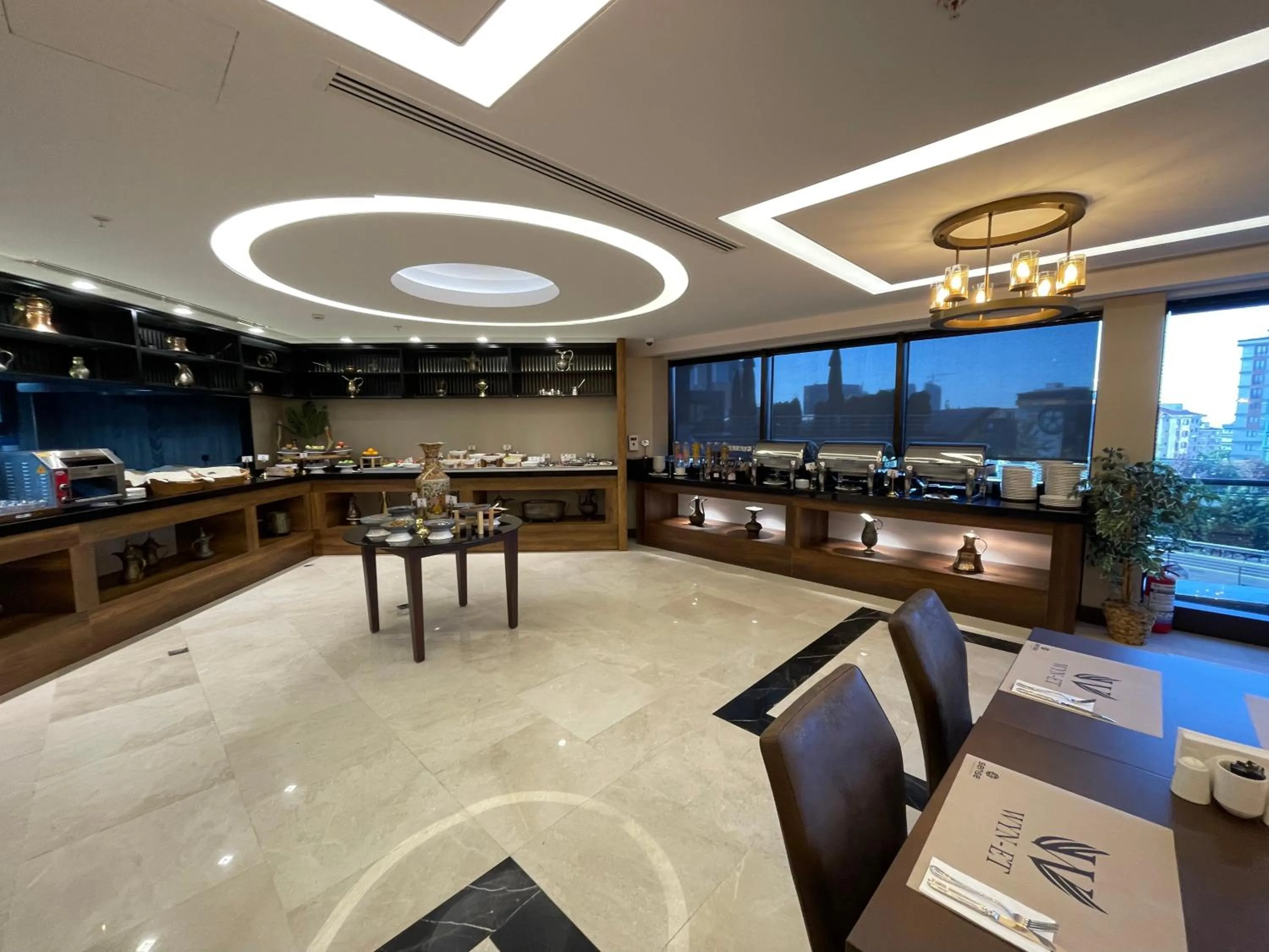 Seating area in Days Hotel by Wyndham Istanbul Maltepe