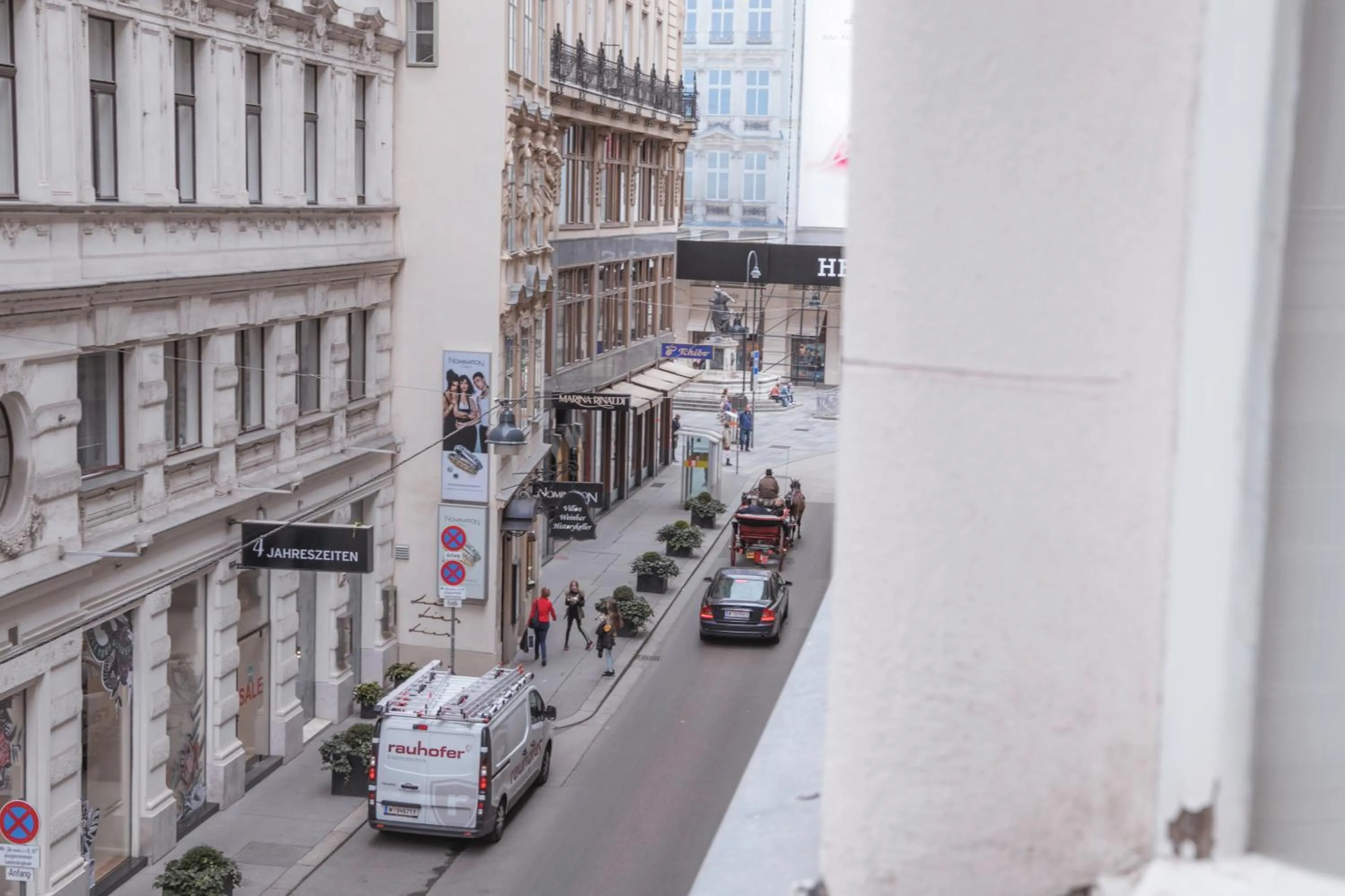 City view in Pension a und a