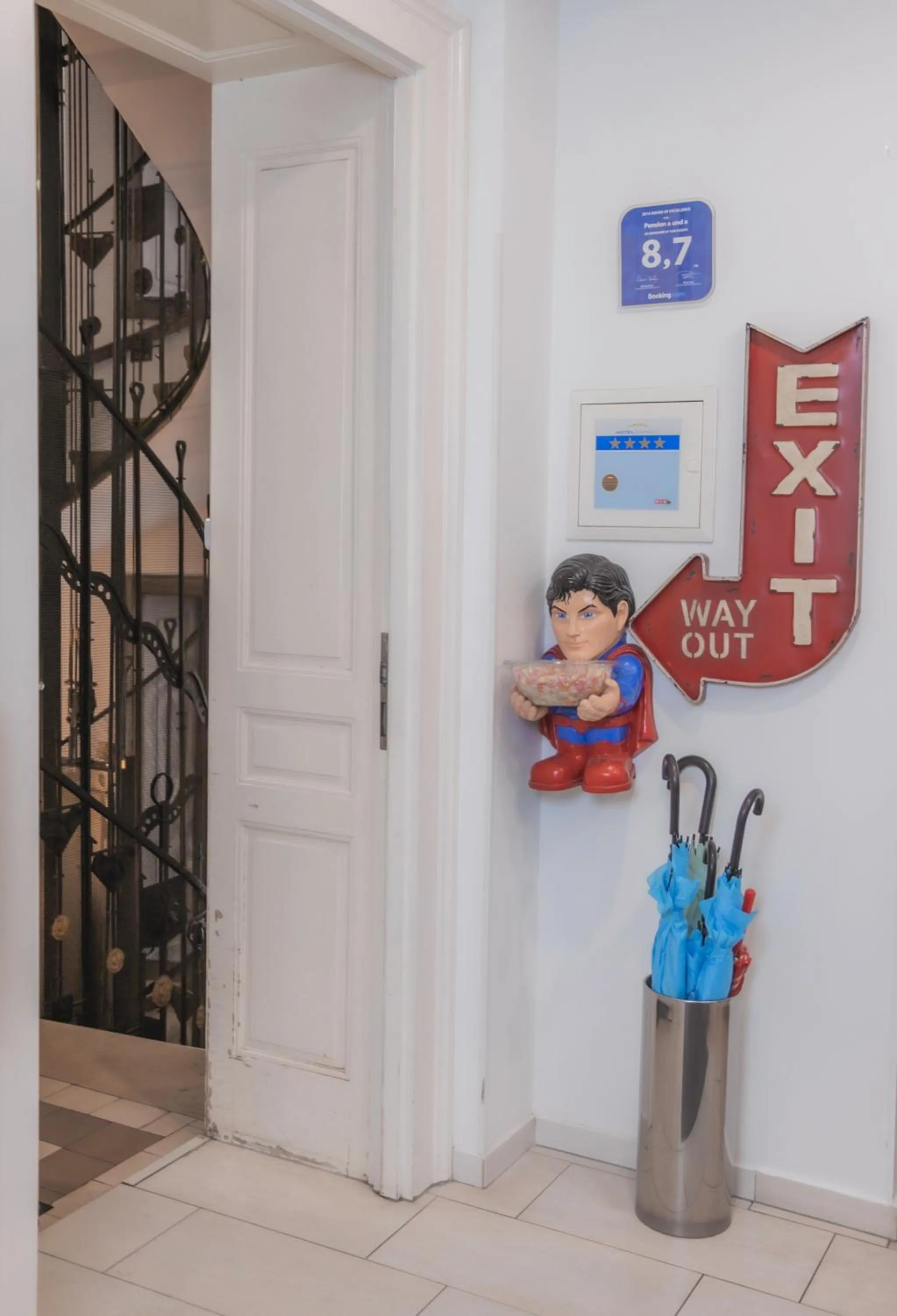 Facade/entrance in Pension a und a