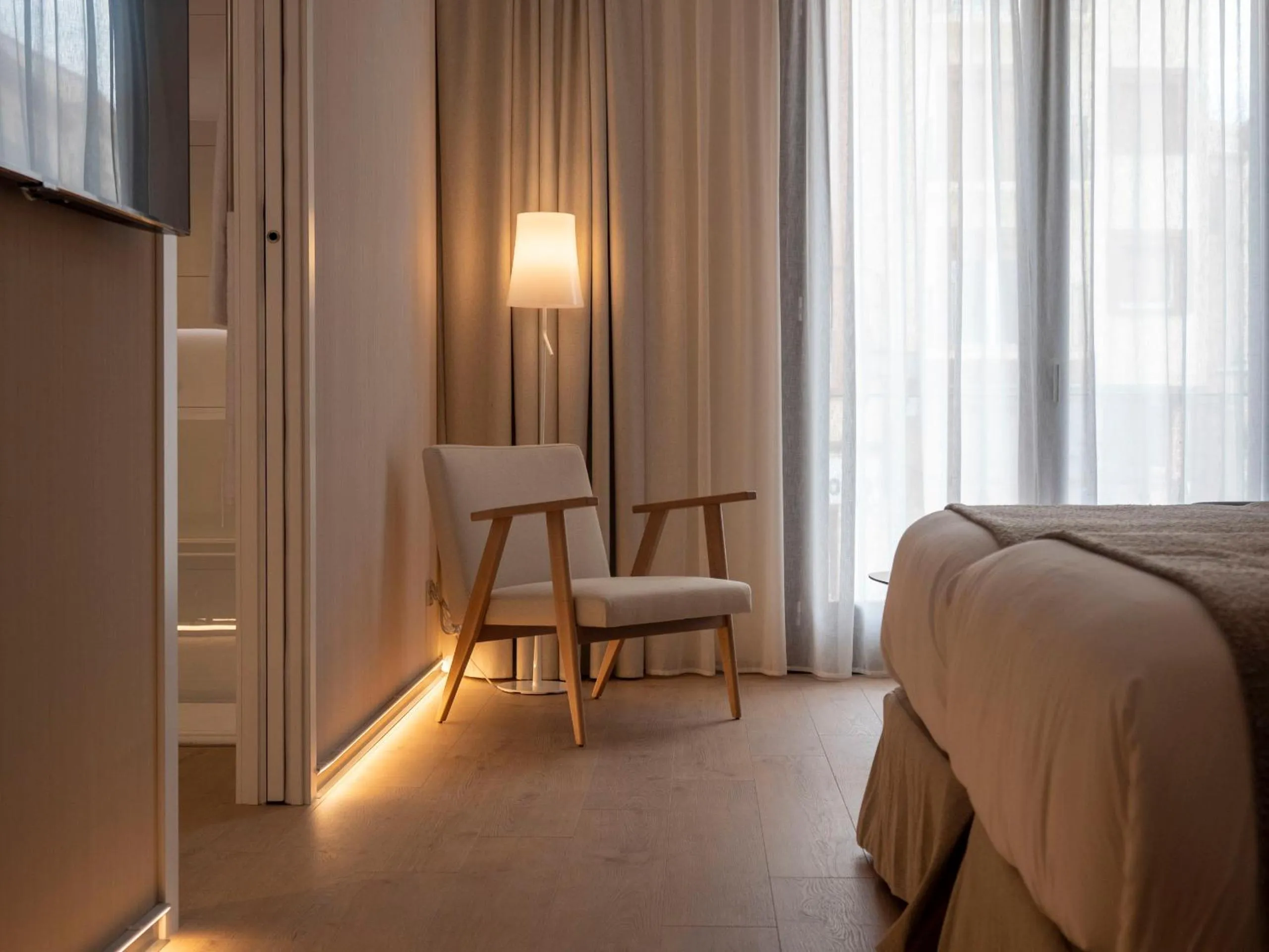 Living room, Bed in Hotel Palacio La Marquesa 4 Estrellas SUP