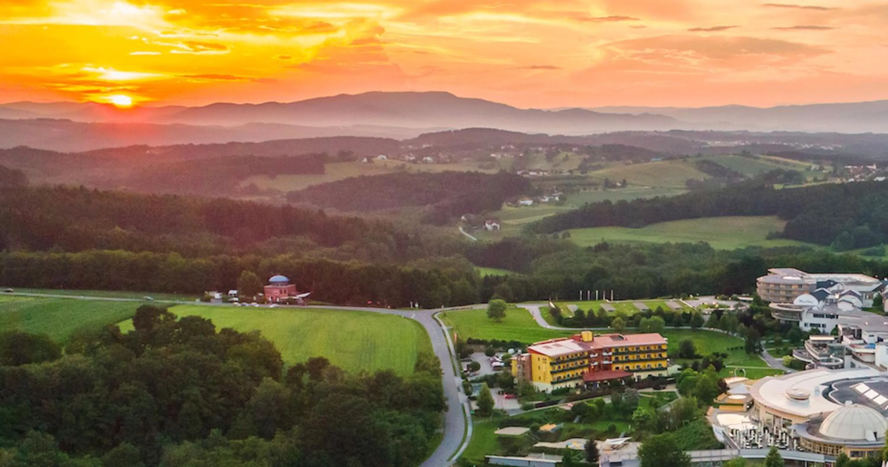 Bird's eye view in Thermenhotel PuchasPLUS Stegersbach
