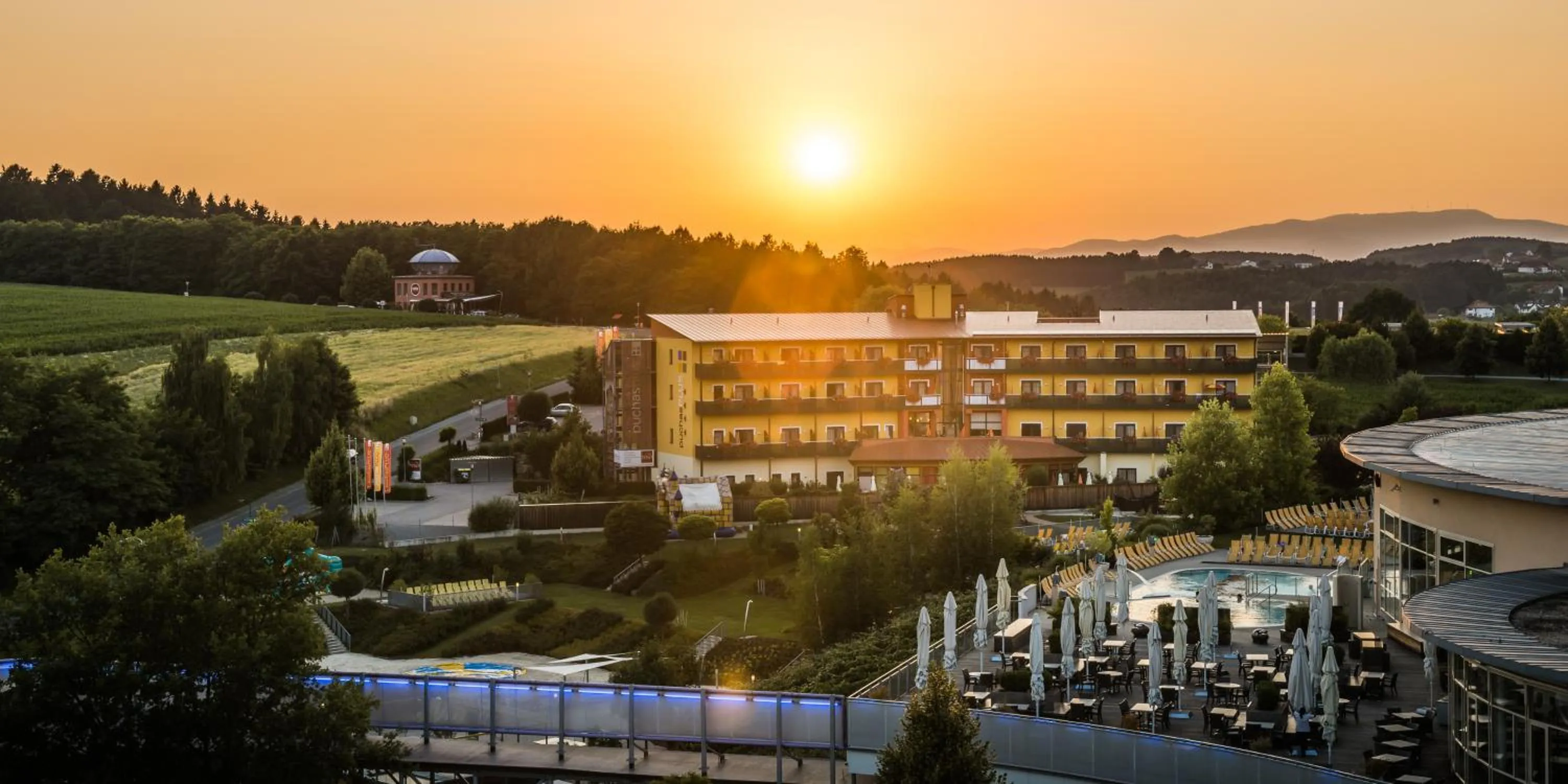 Bird's eye view in Thermenhotel PuchasPLUS Stegersbach