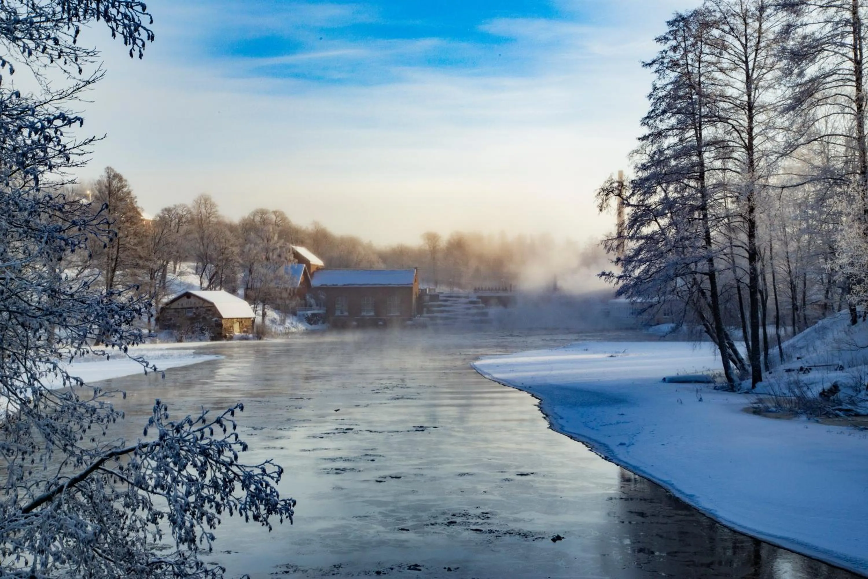 Area and facilities in Billnäsin ruukki
