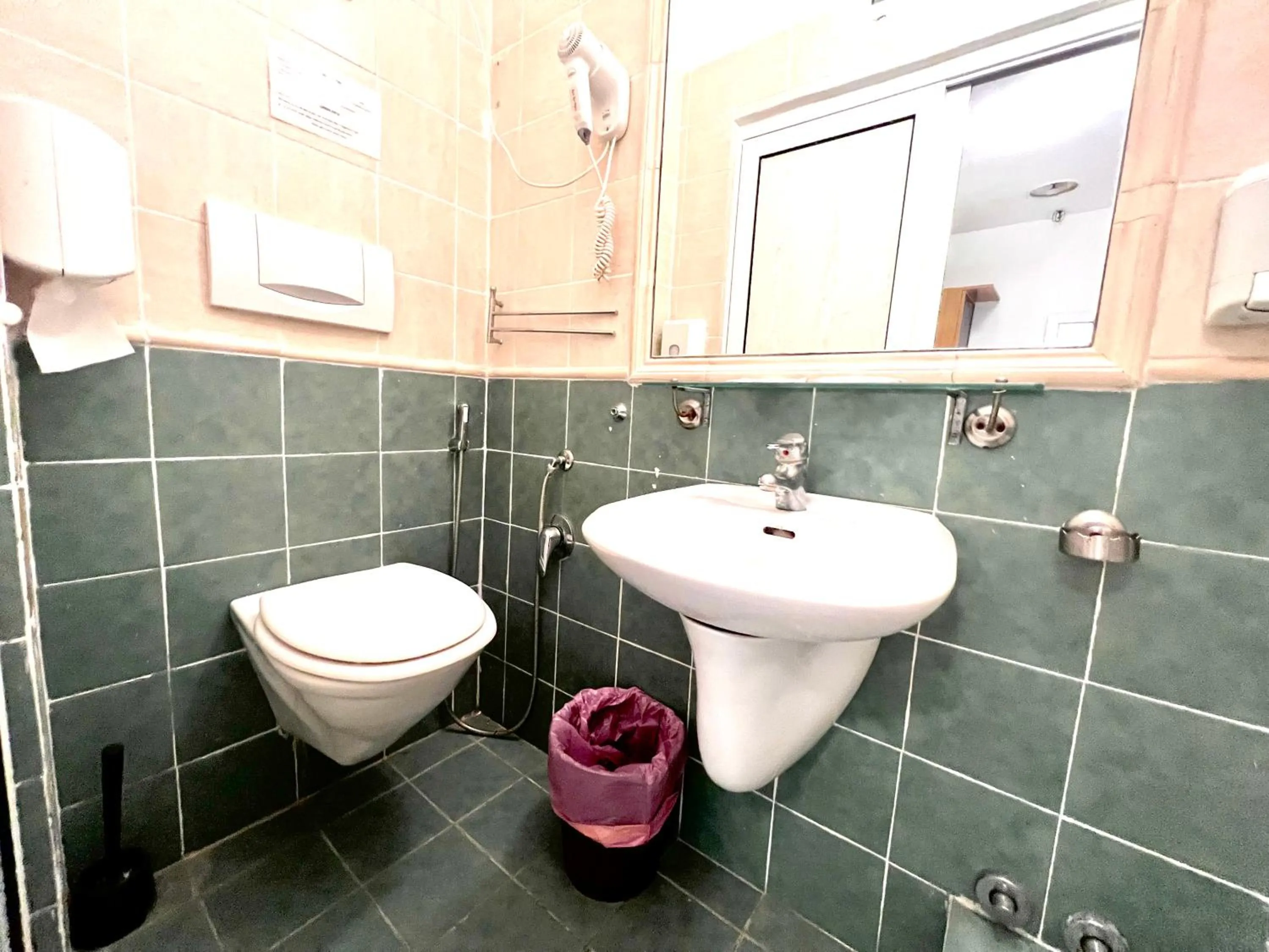 Bathroom in Alius and Freerome Hotel