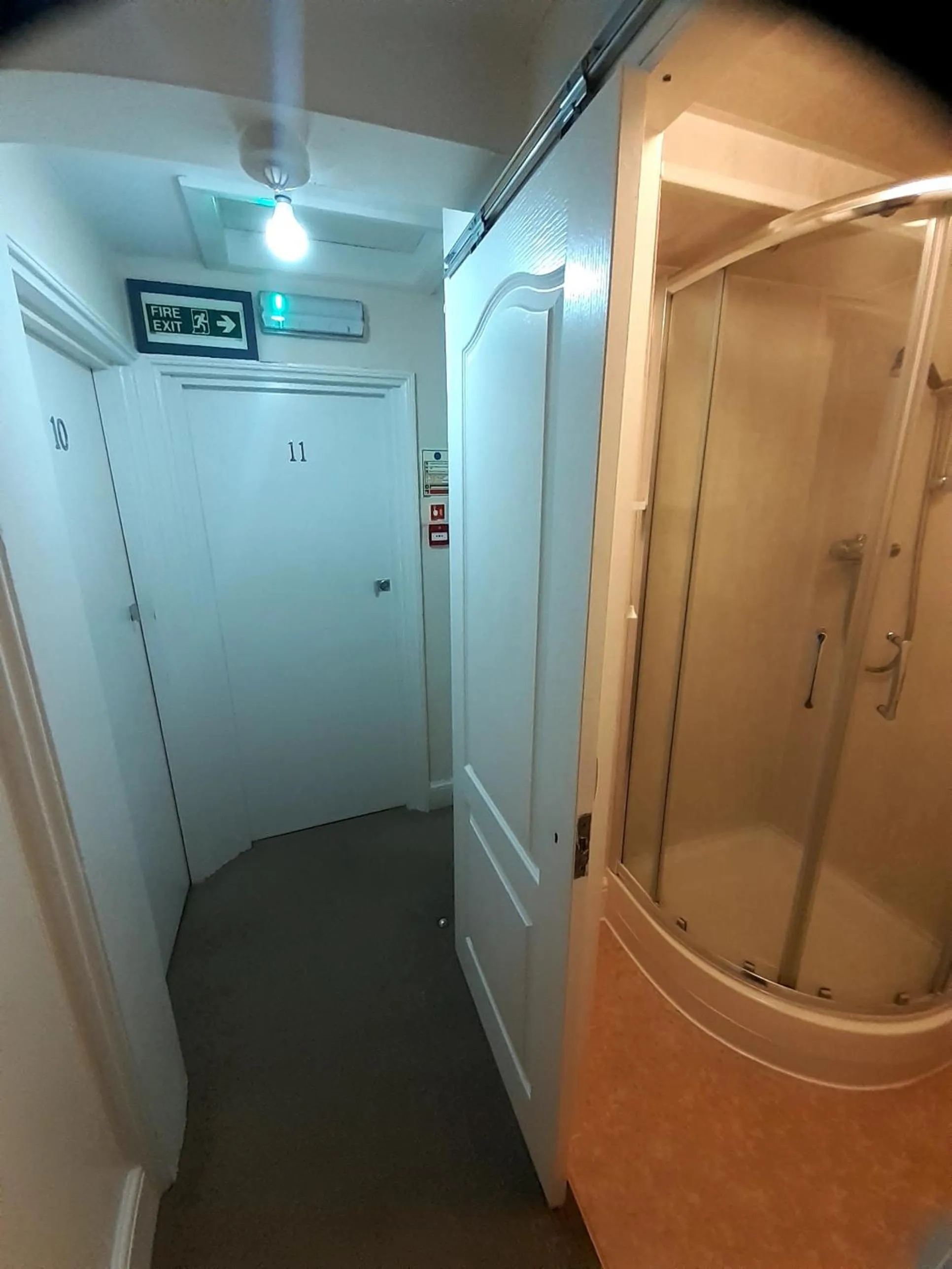 Shower in The Edenhurst Guesthouse