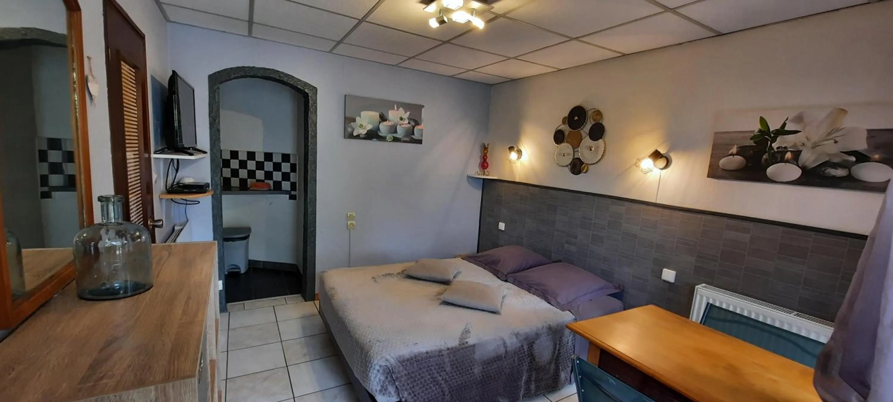 Bedroom in Chambres d'hôtes au Pays des Etangs