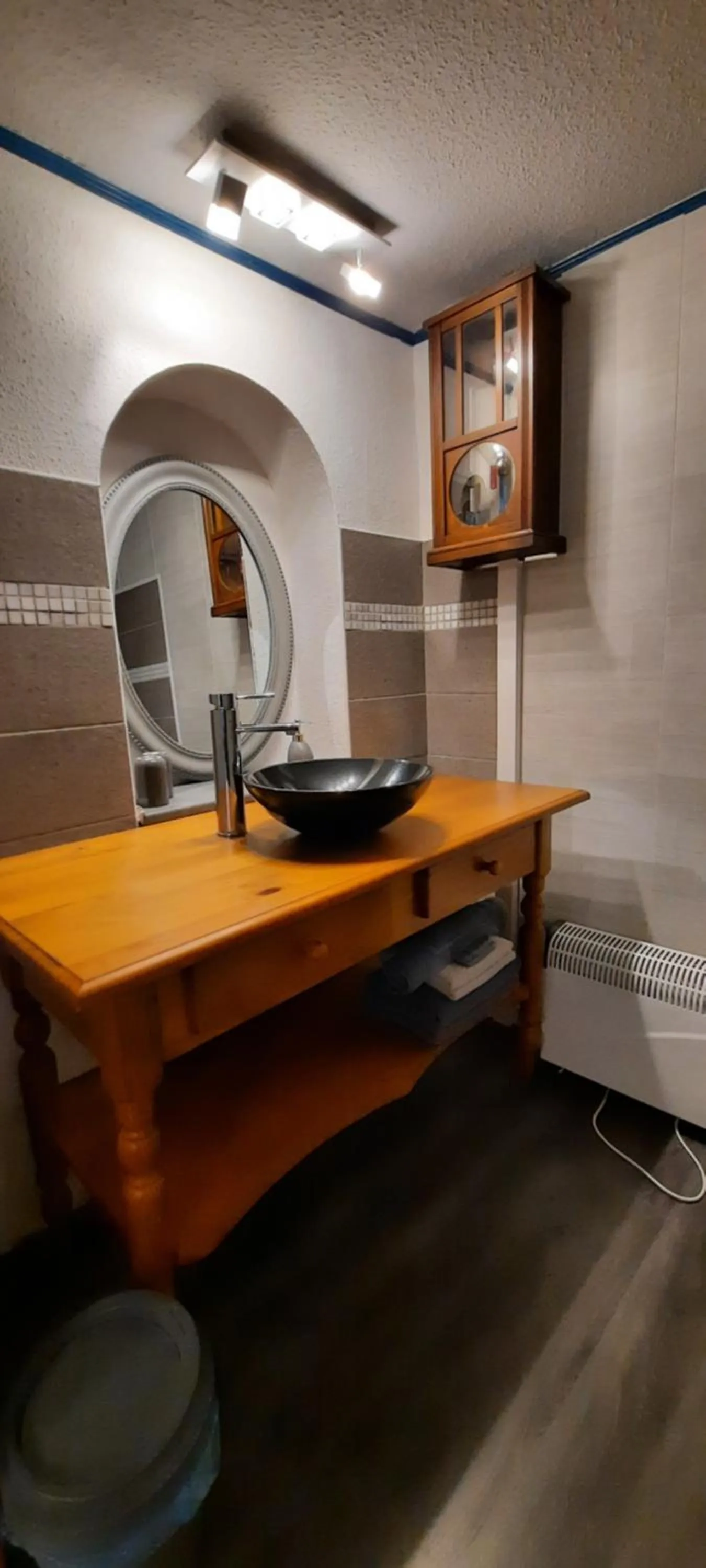 Bathroom in Chambres d'hôtes au Pays des Etangs