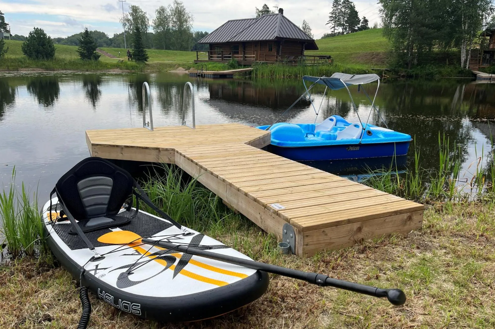 Lake view in Kütioru puhkekeskus