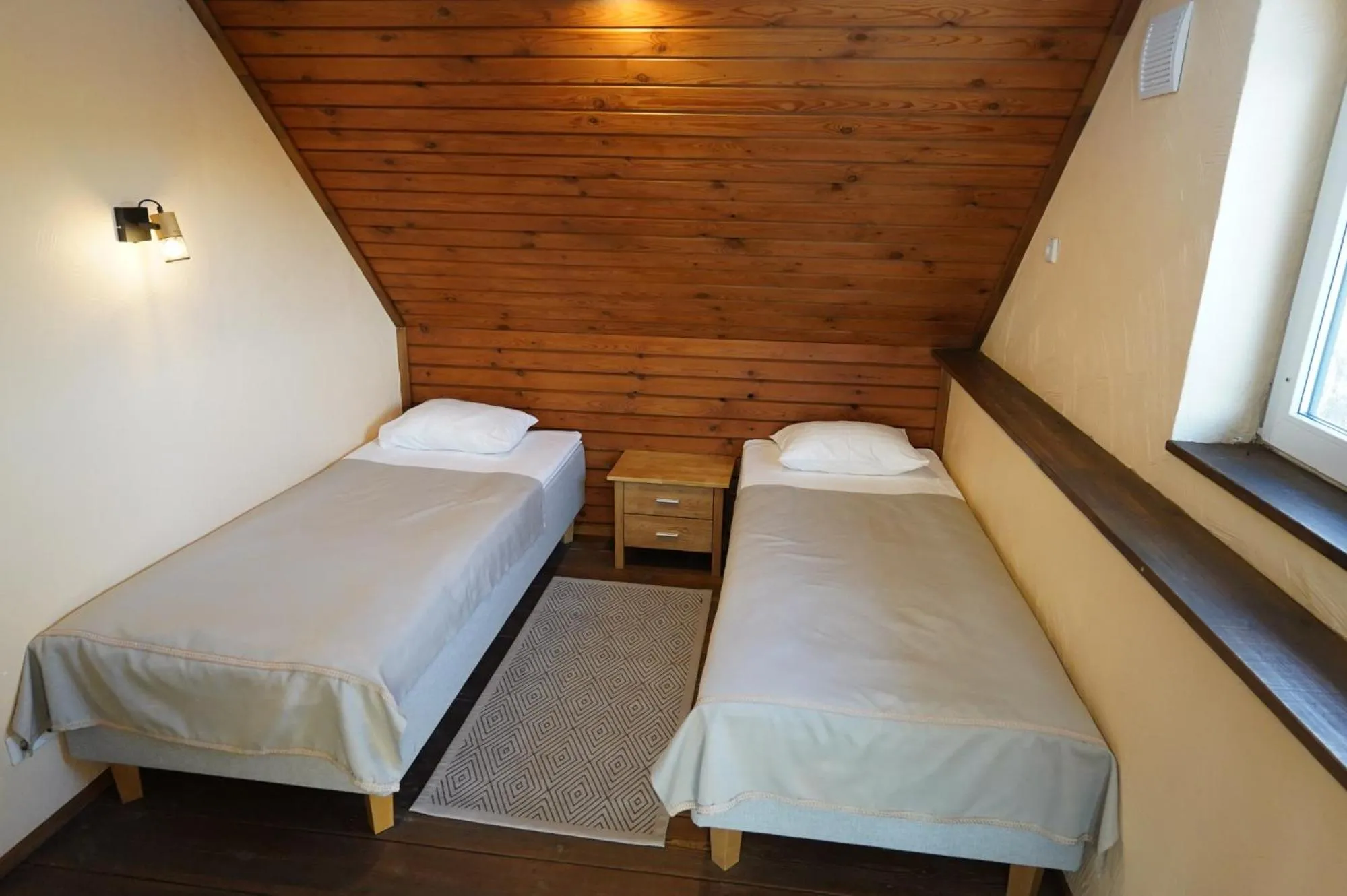 Bedroom, Bed in Kütioru puhkekeskus