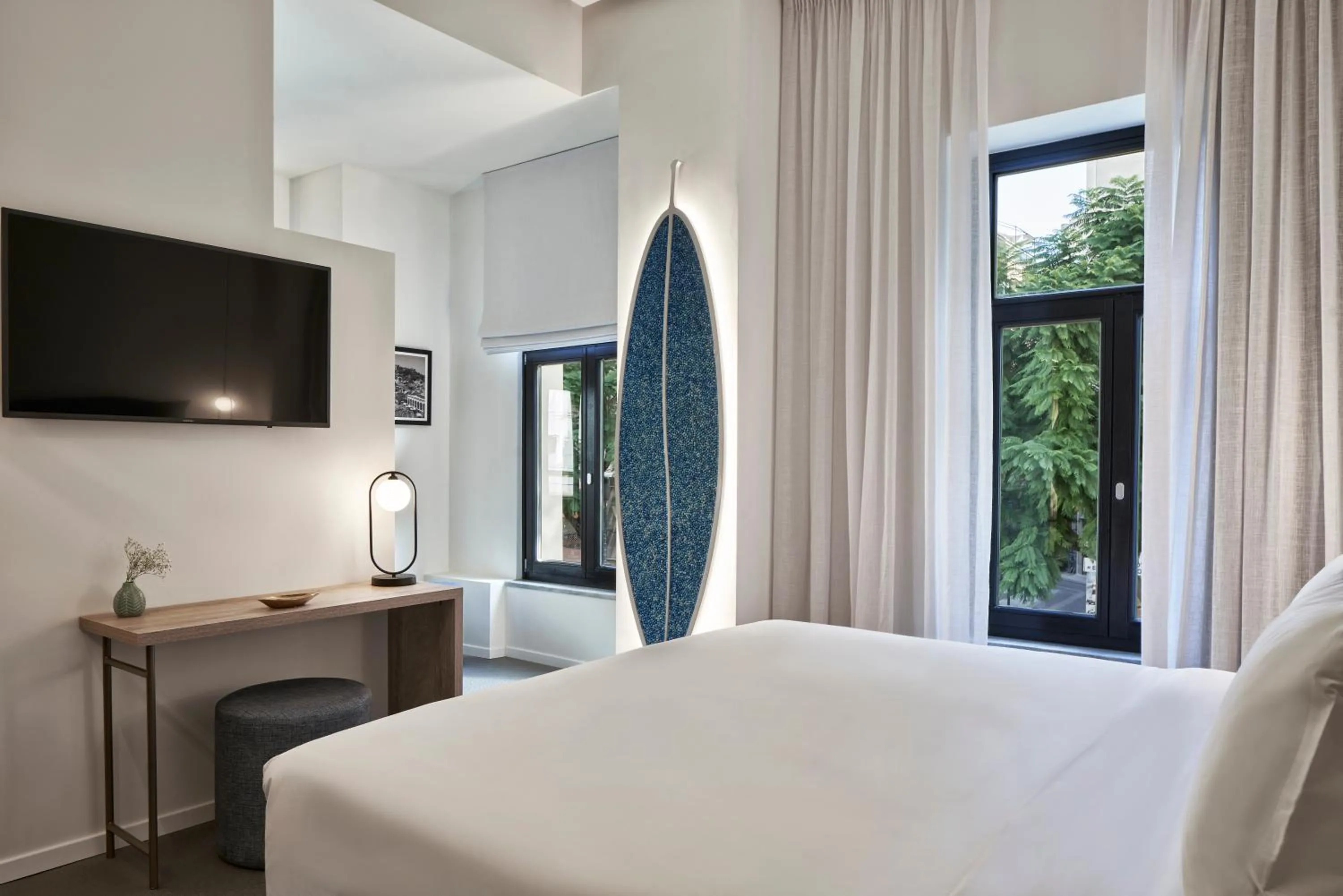 Bed in NLH MONASTIRAKI - Neighborhood Lifestyle Hotels