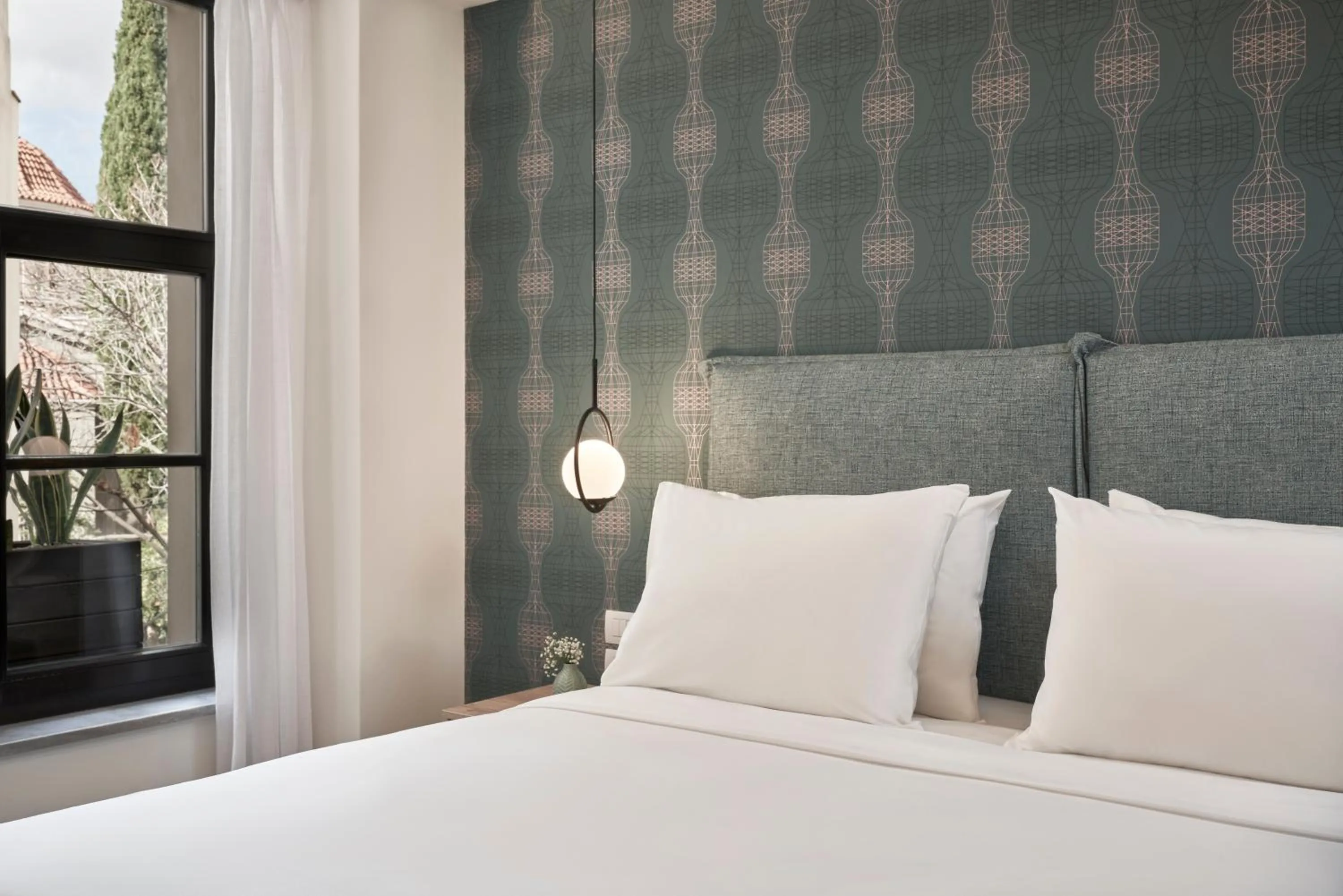 Bed in NLH MONASTIRAKI - Neighborhood Lifestyle Hotels