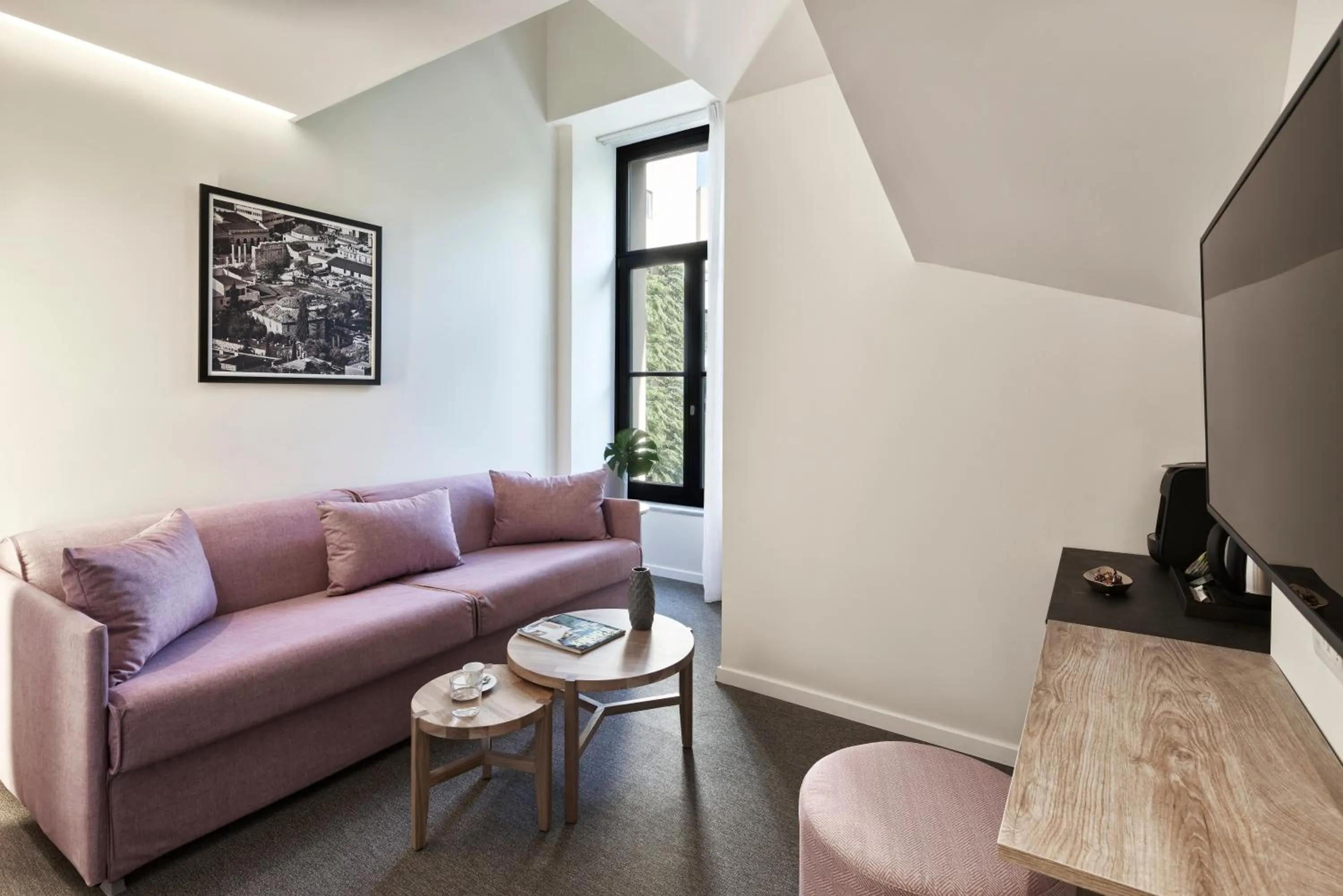 Living room in NLH MONASTIRAKI - Neighborhood Lifestyle Hotels