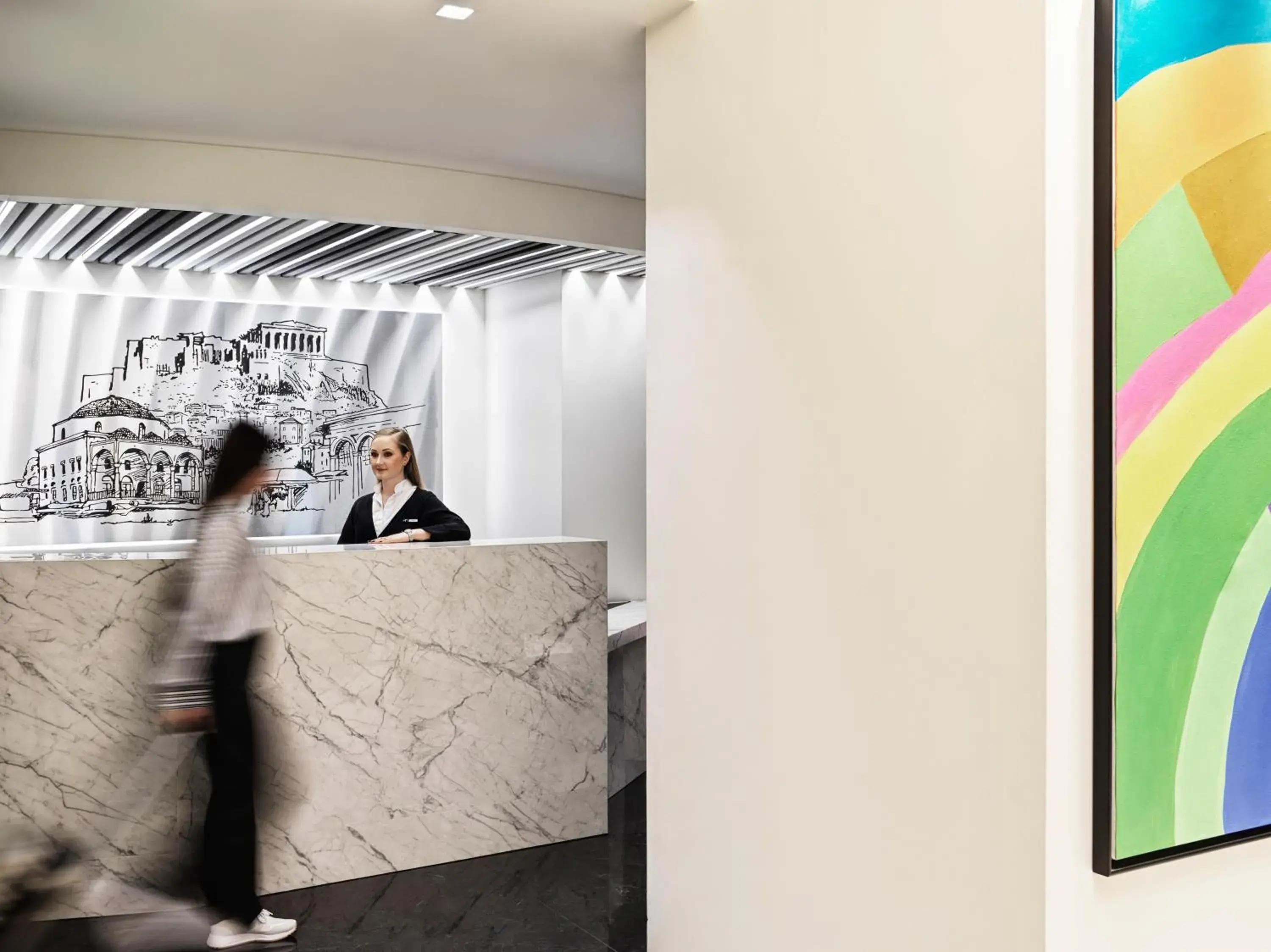 Lobby or reception in NLH MONASTIRAKI - Neighborhood Lifestyle Hotels Lobby or reception in NLH MONASTIRAKI - Neighborhood Lifestyle Hotels