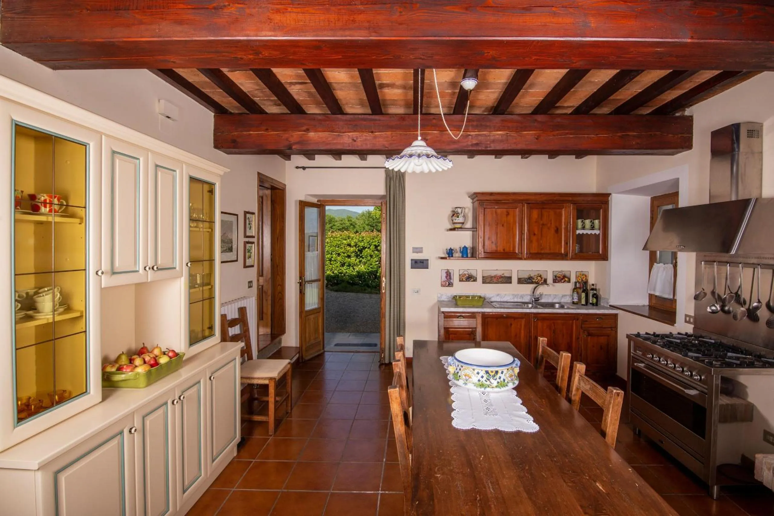 Kitchen or kitchenette in Villa la Cornice - Teloni