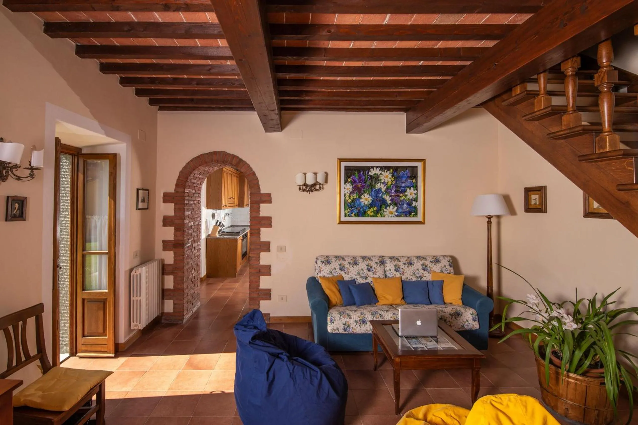Living room in Villa la Cornice - Teloni