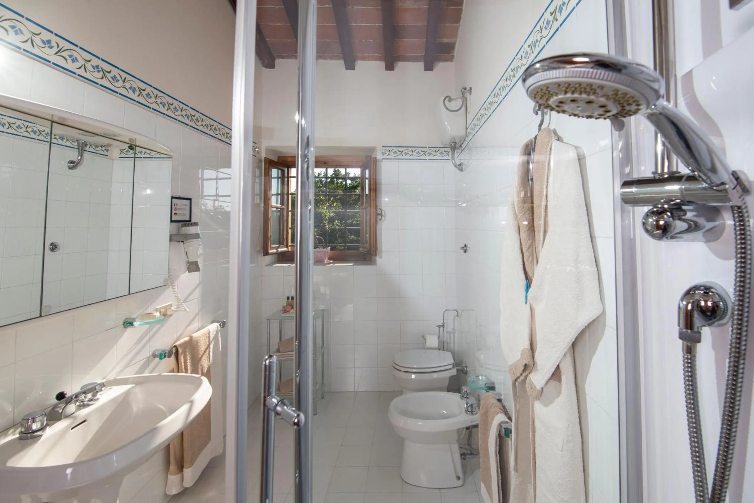 Shower in Villa la Cornice - Teloni