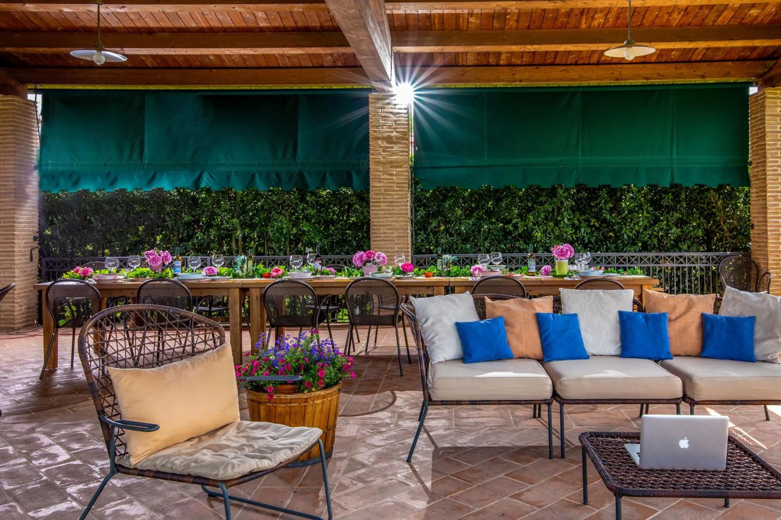 Dining area in Villa la Cornice - Teloni