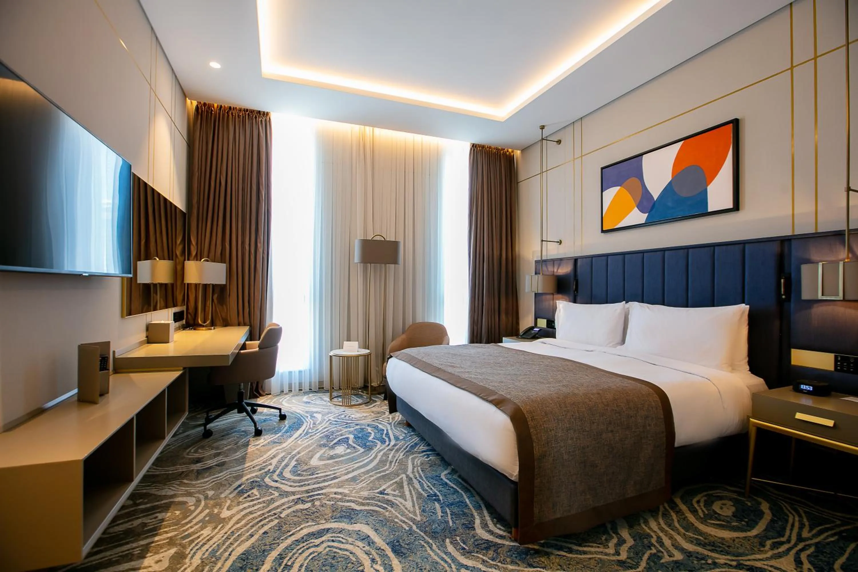 Bed in InterContinental Baku by IHG