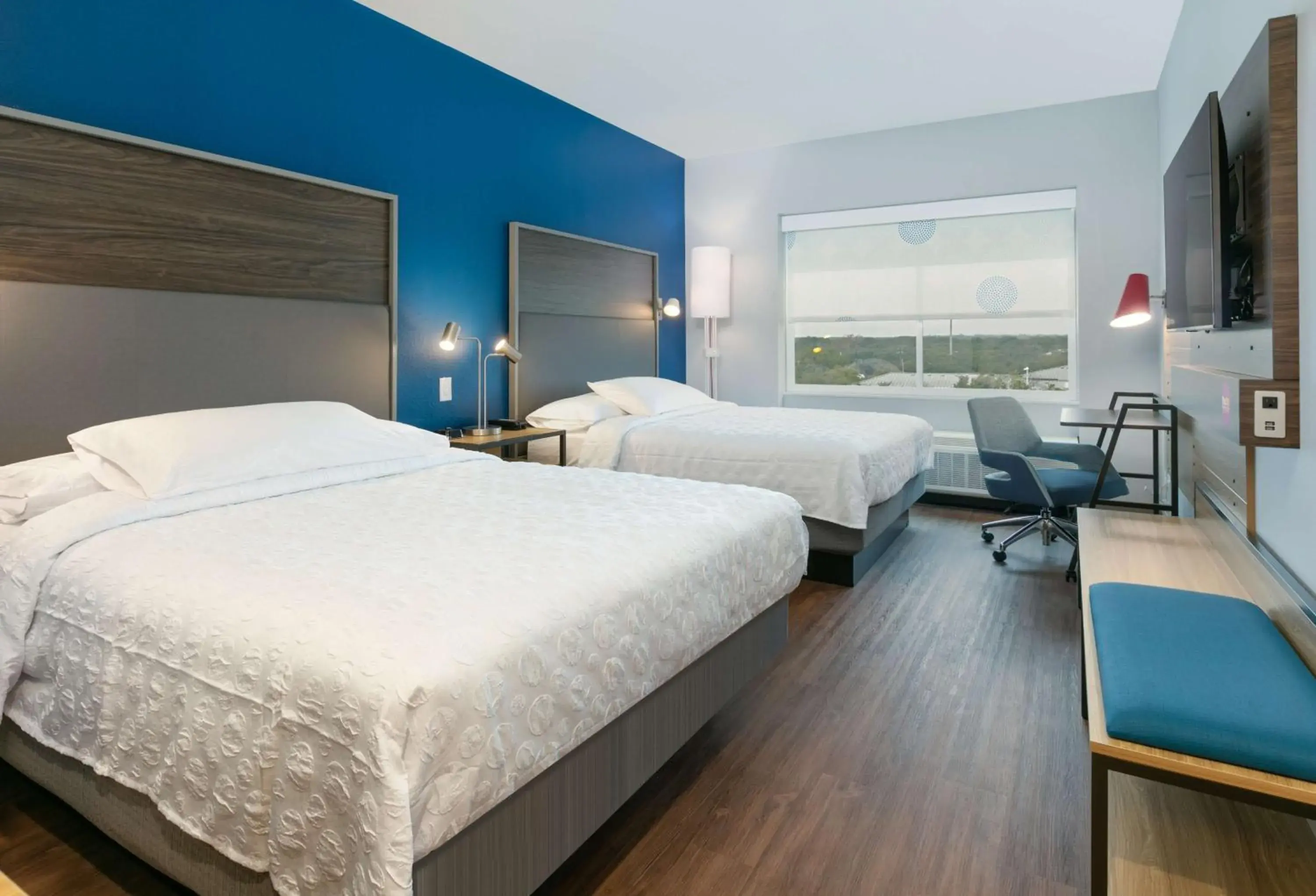 Bed in Tru By Hilton Austin Nw Arboretum, Tx Bed in Tru By Hilton Austin Nw Arboretum, Tx