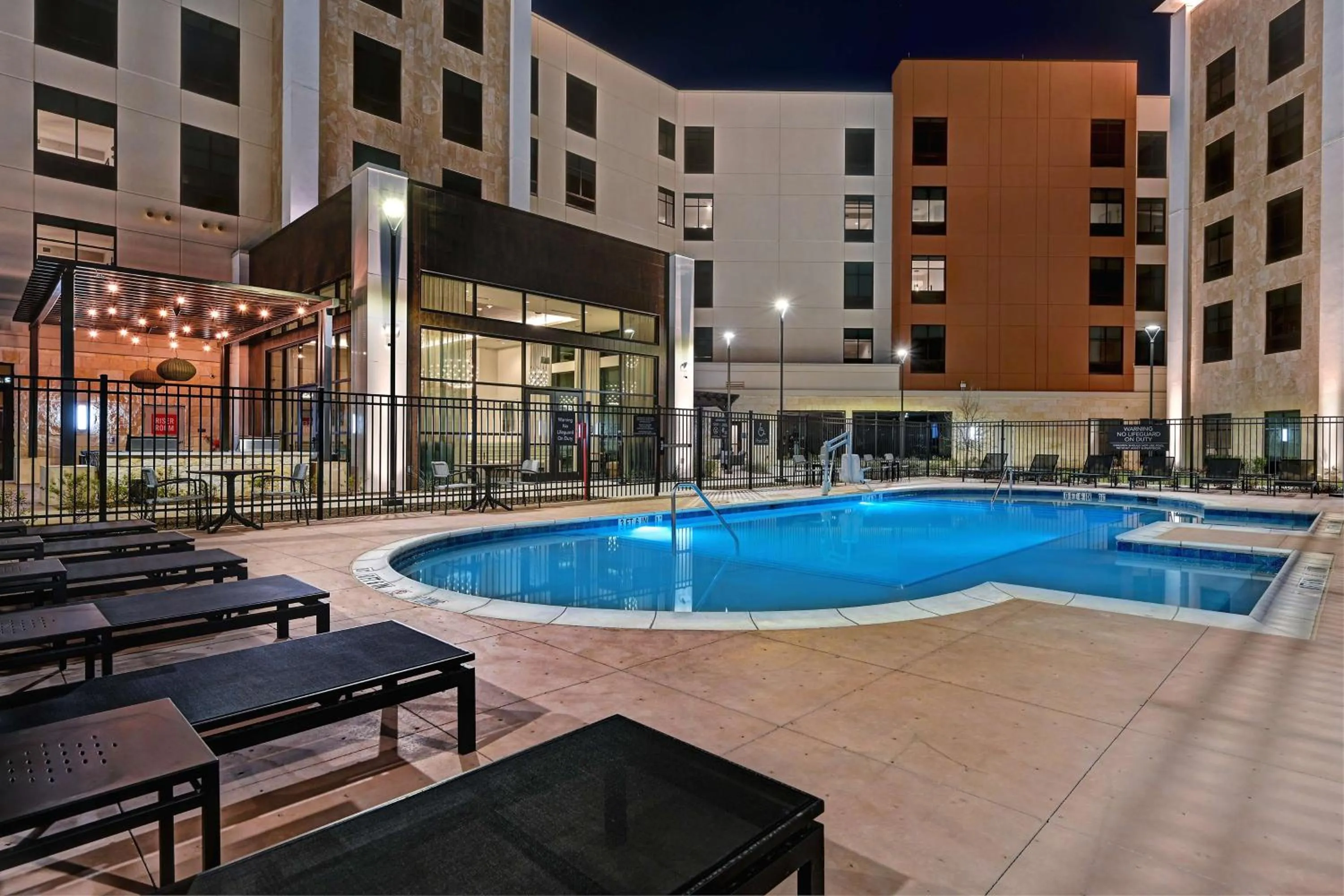 Pool view in Homewood Suites by Hilton Dallas The Colony